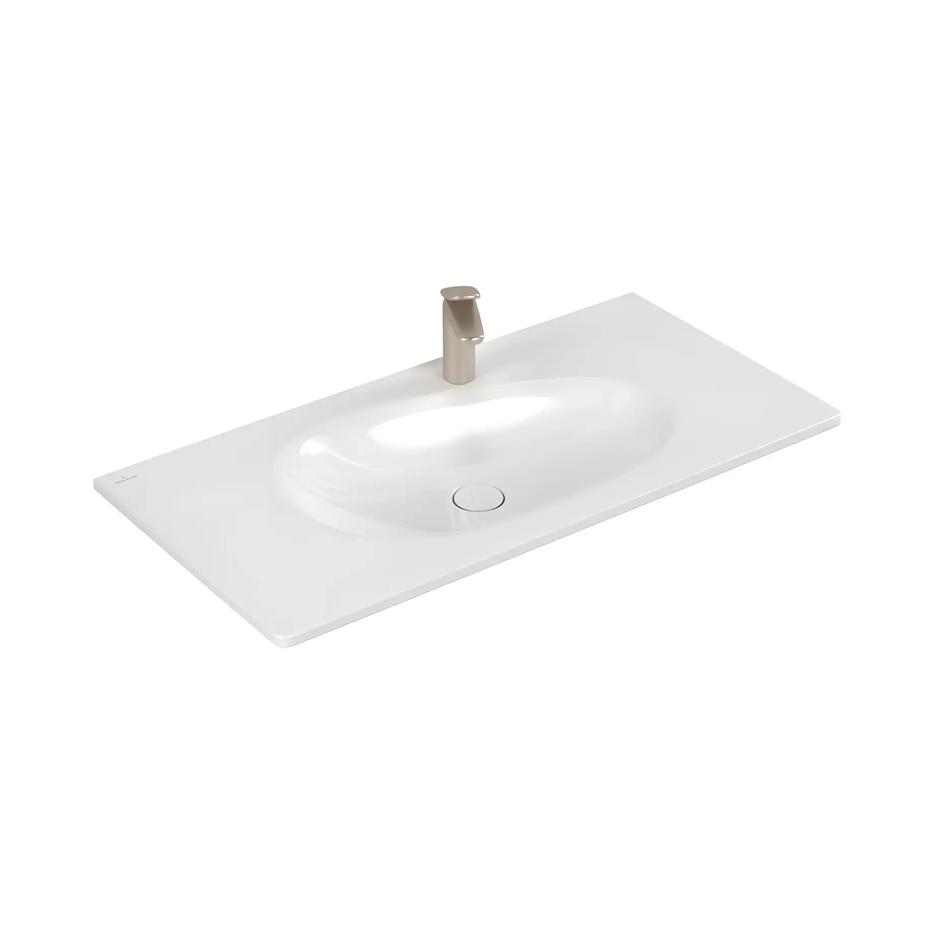 Умивальник Antao Villeroy & Boch 4A76A2R1 — вид на білому тлі