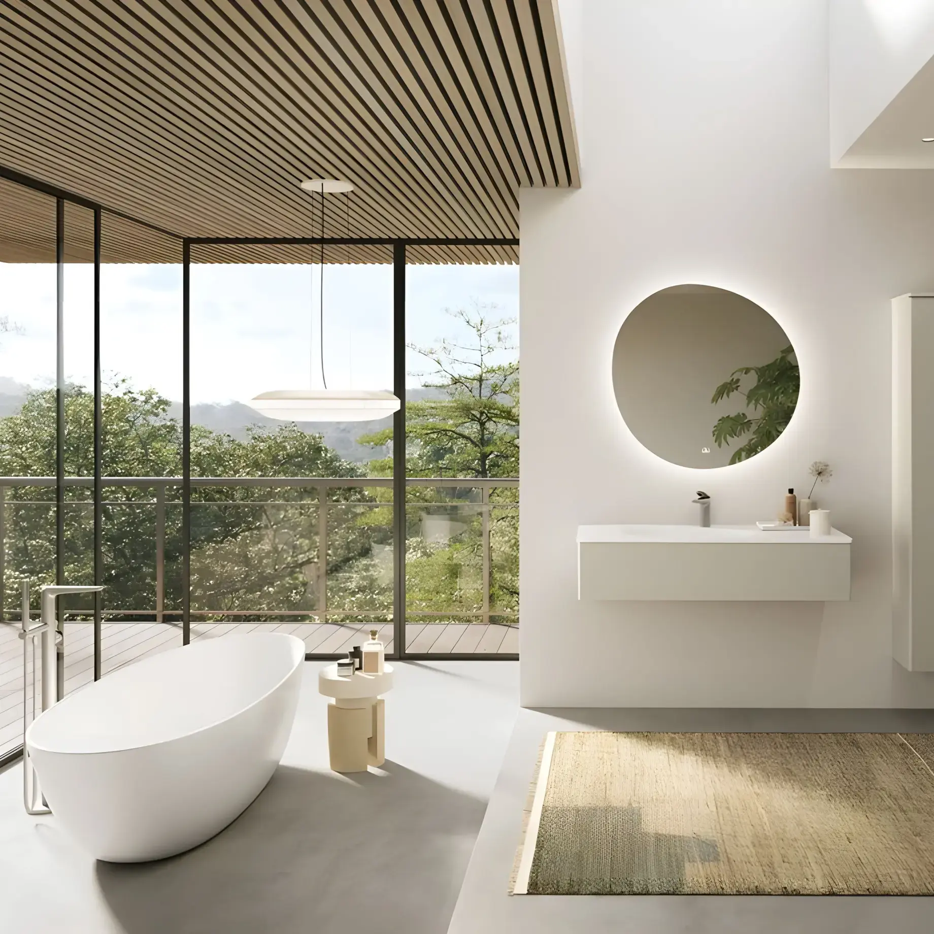 Умивальник Antao Villeroy & Boch 4A76A2R1 — вид згори