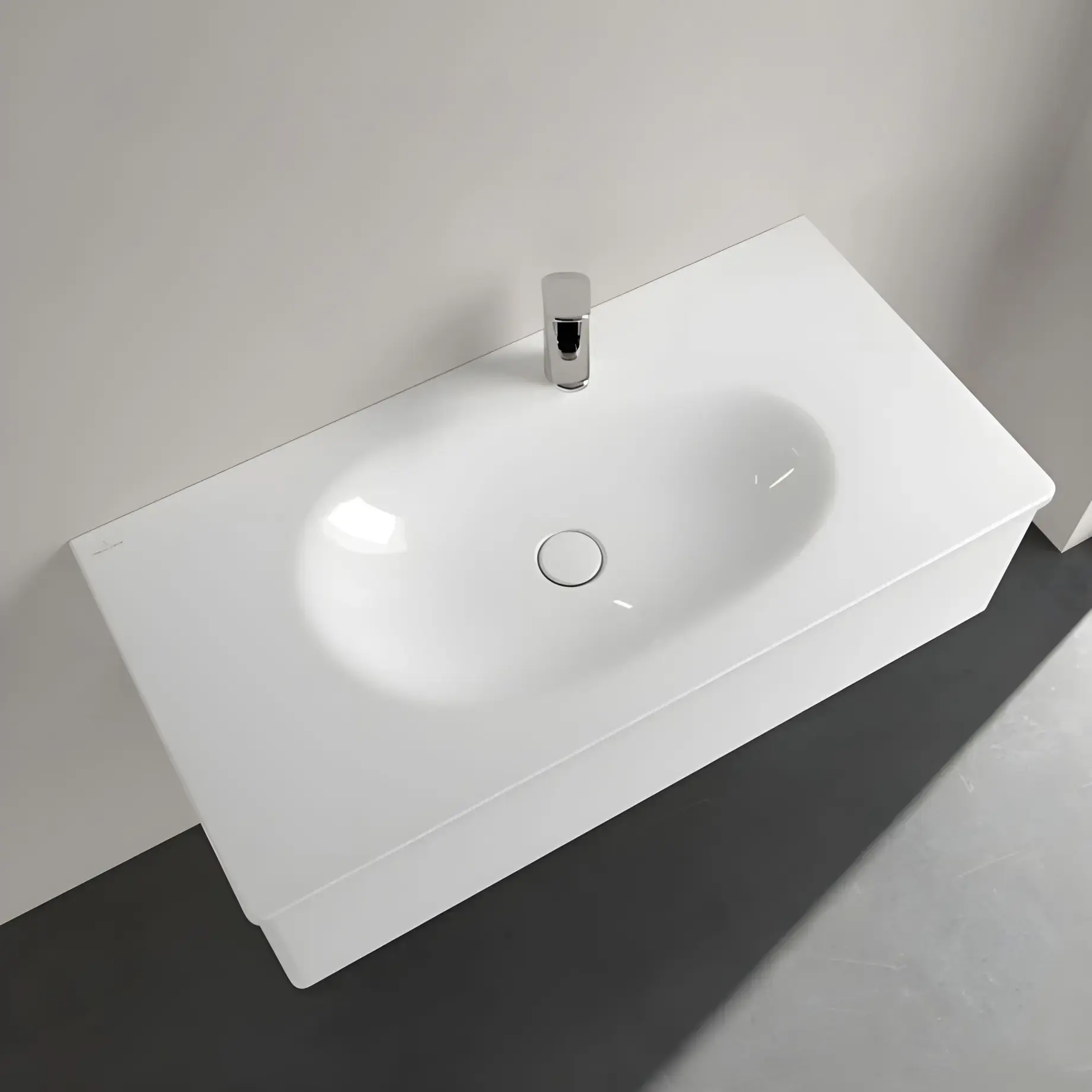 Умивальник Antao Villeroy & Boch 4A76A2R1 — ракурс 3/4