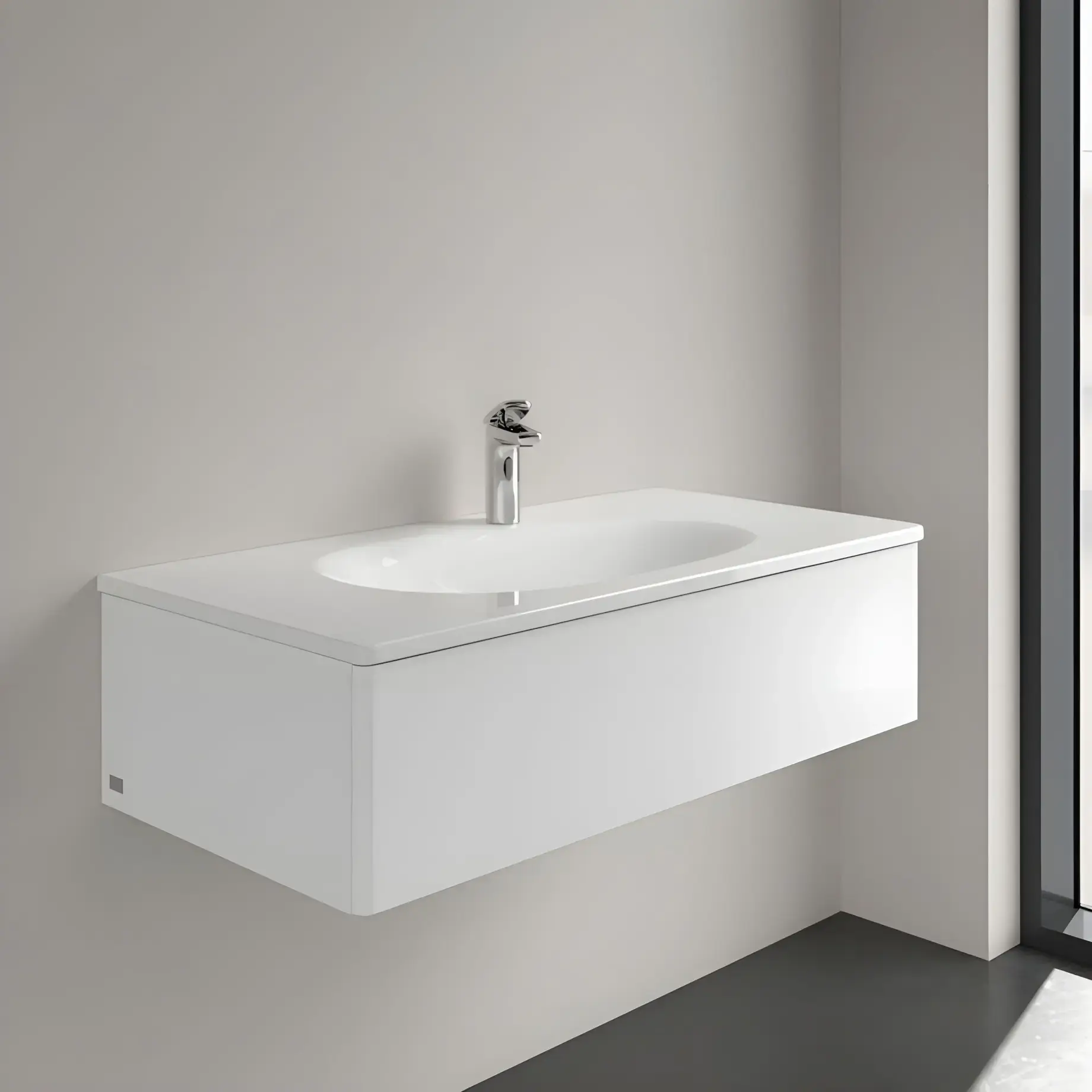 Умивальник Antao Villeroy & Boch 4A76A2R1 — вид всередину