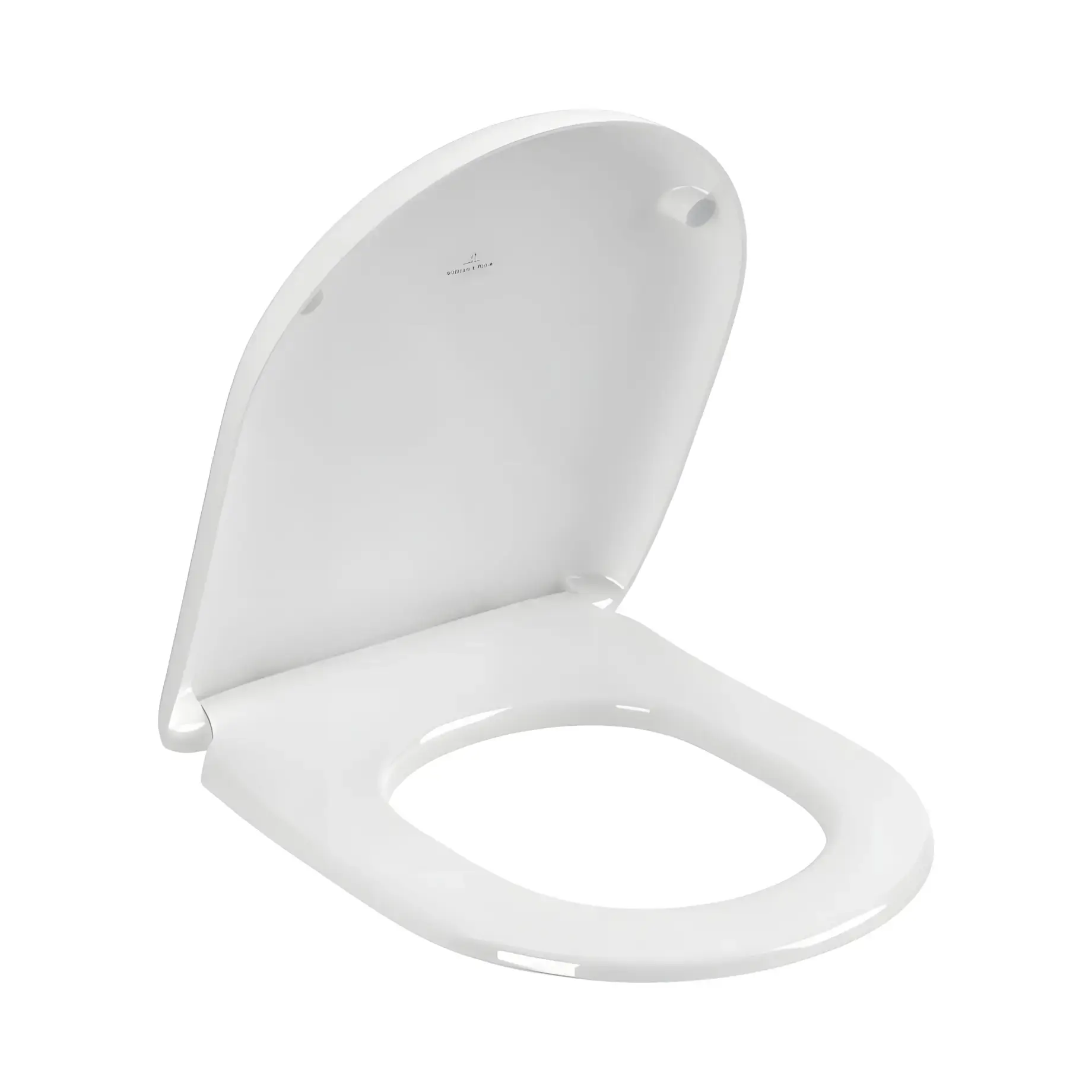 Сидіння з кришкою для унітазу (SoftClosing і QuickRelease) Antao Villeroy & Boch 8M67S1R1 White Alpin — вид спереду