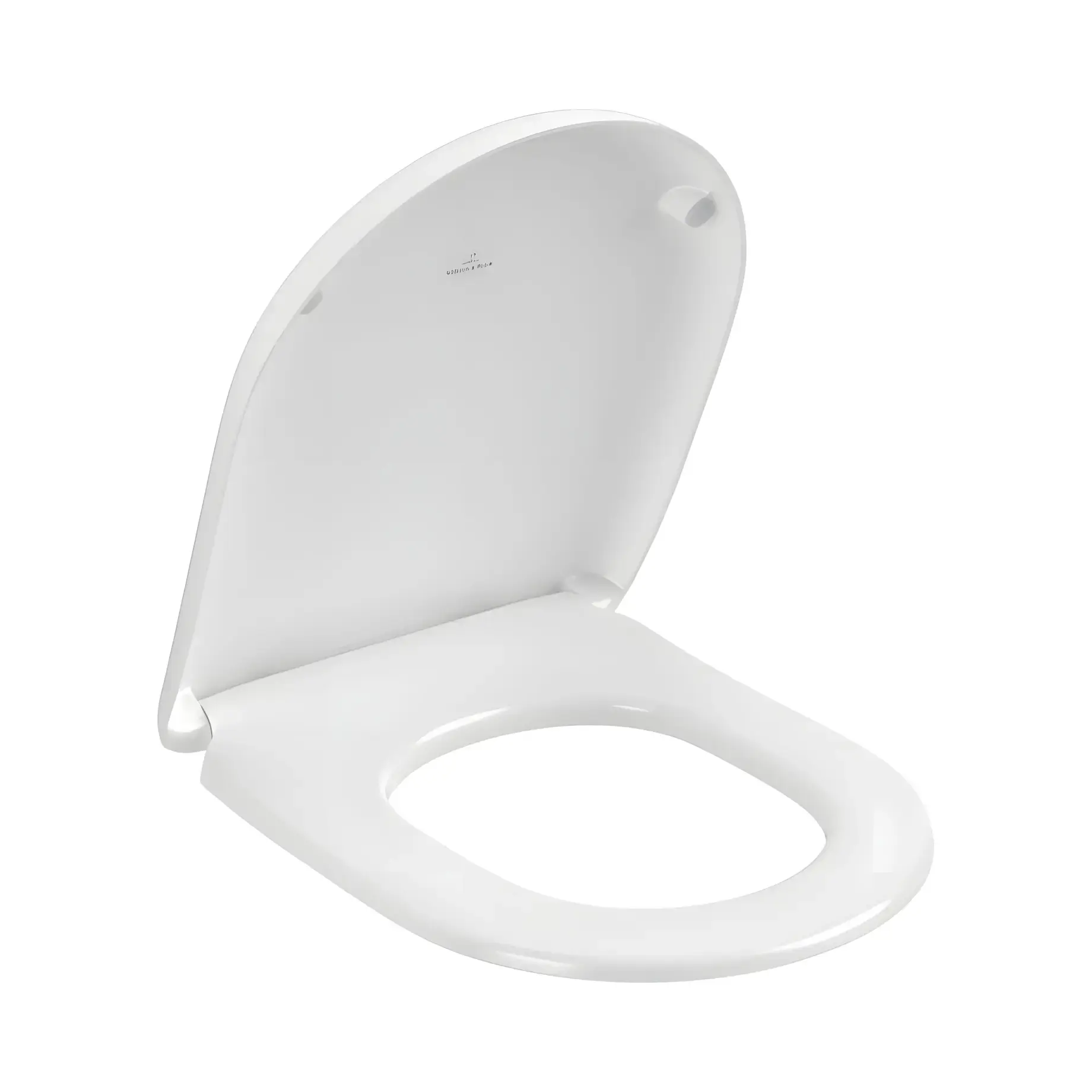 Сидіння з кришкою для унітазу (SoftClosing і QuickRelease) Antao Villeroy & Boch 8M67S1RW Stone White — вид спереду