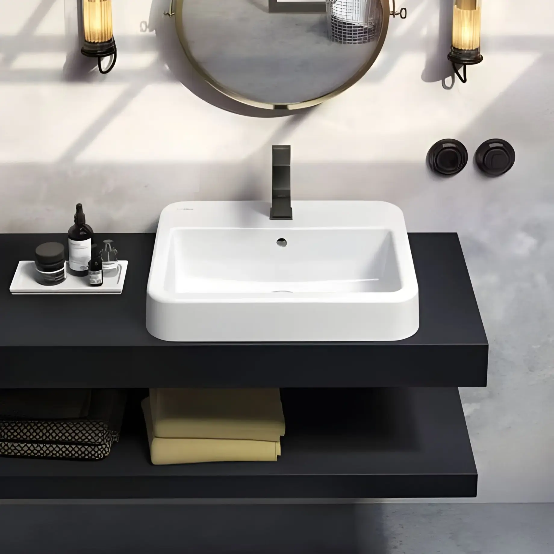 Умивальник Architectura Villeroy & Boch 41935501 — бічний ракурс