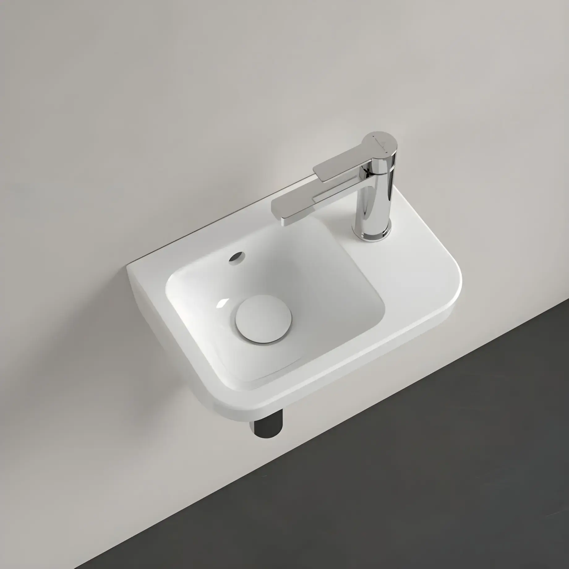 Умивальник Architectura Villeroy & Boch 43733601 — вид спереду