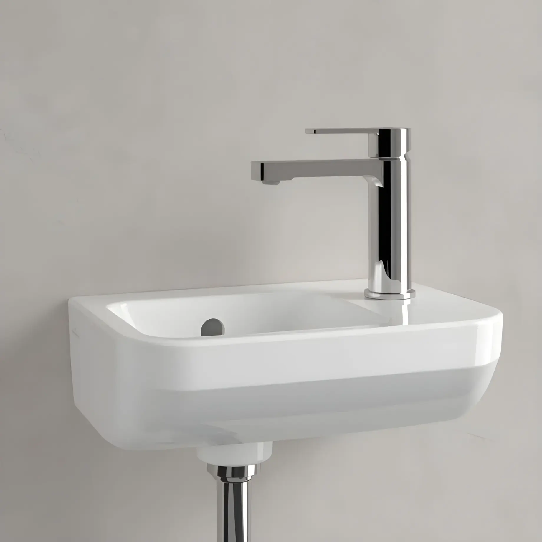 Умивальник Architectura Villeroy & Boch 43733601 — бічний ракурс