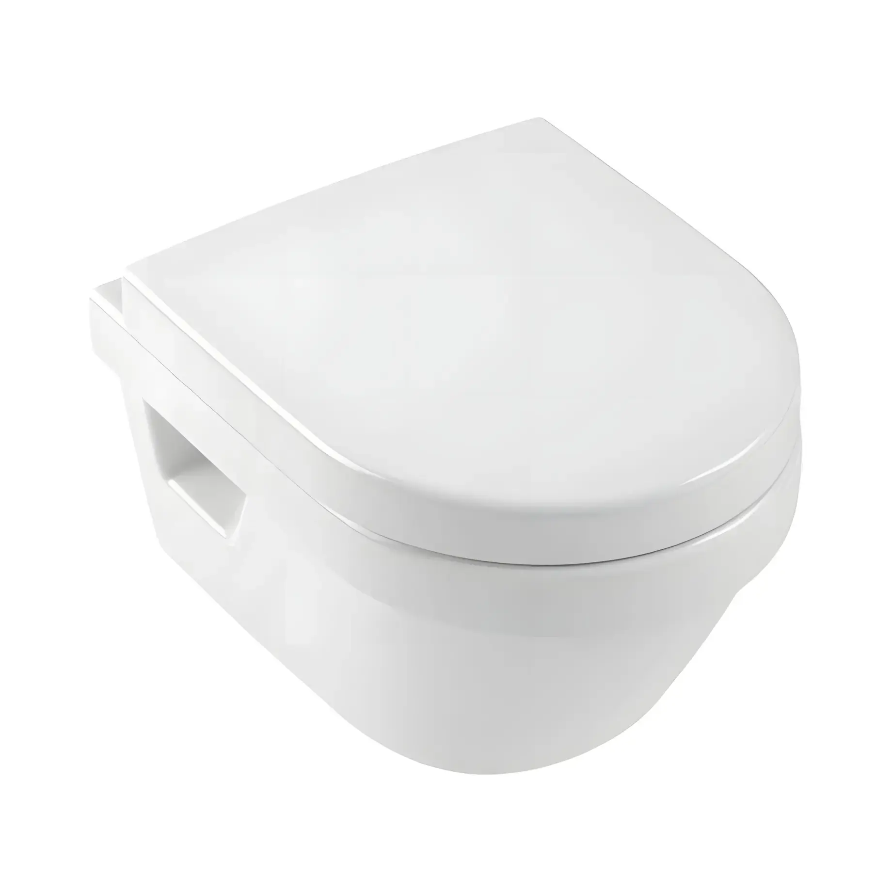 Унітаз Architectura Villeroy & Boch 4687HR01 White Alpin 35 х 48 см — вид на білому тлі