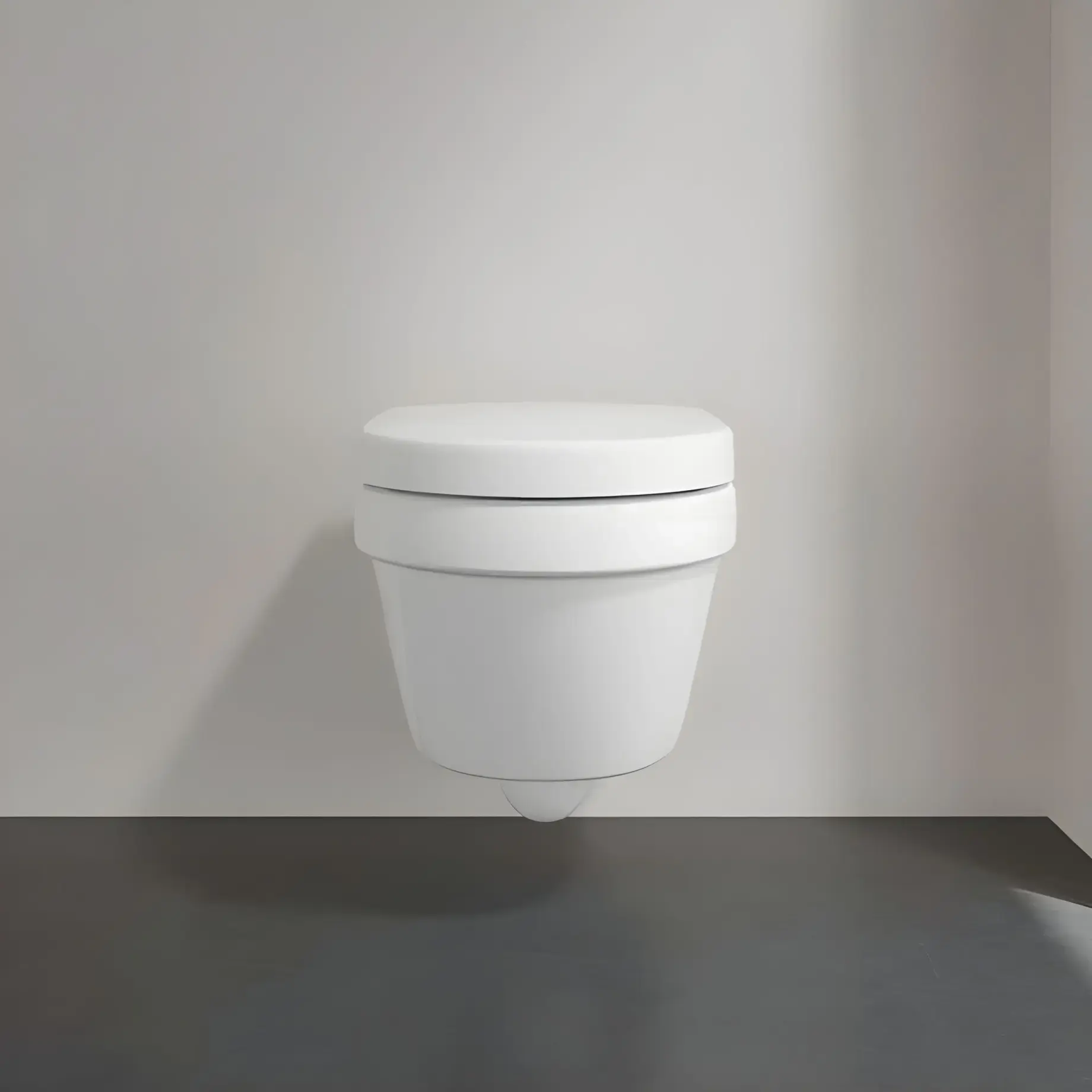 Унітаз Architectura Villeroy & Boch 4687HR01 White Alpin — вид згори