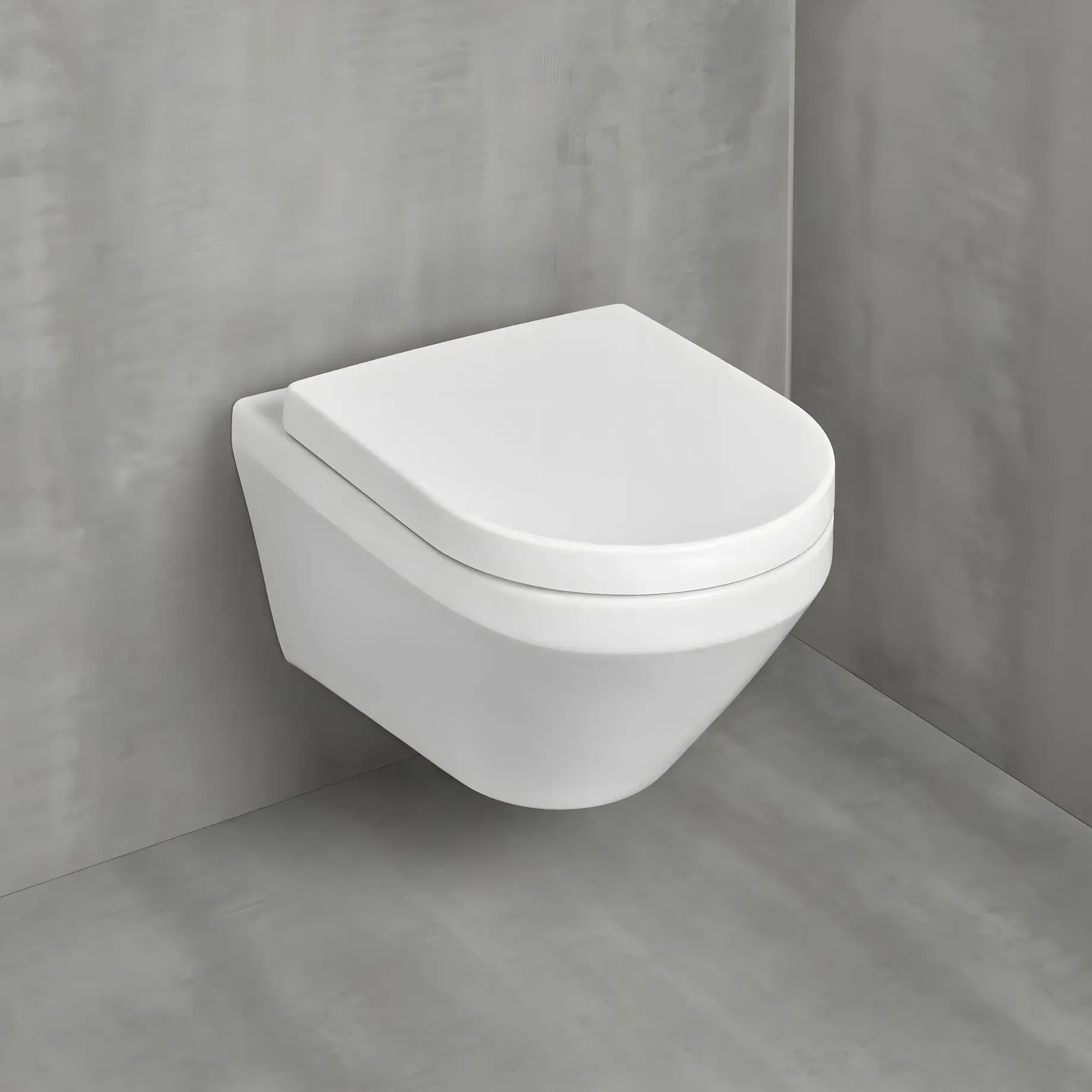 Унітаз Architectura Villeroy & Boch 4694CL01 — вид спереду