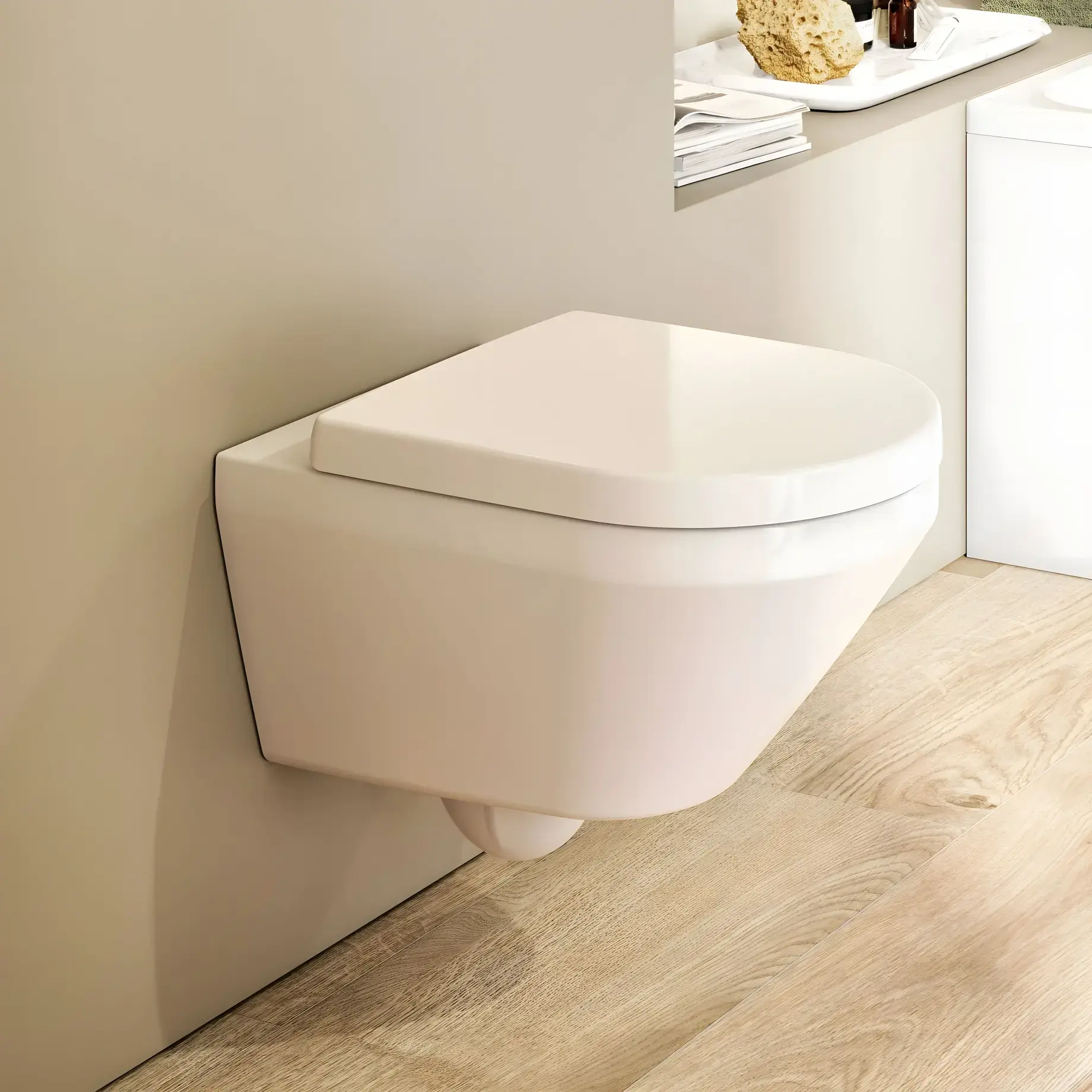 Унітаз Architectura Villeroy & Boch 4694CL01 — бічний ракурс