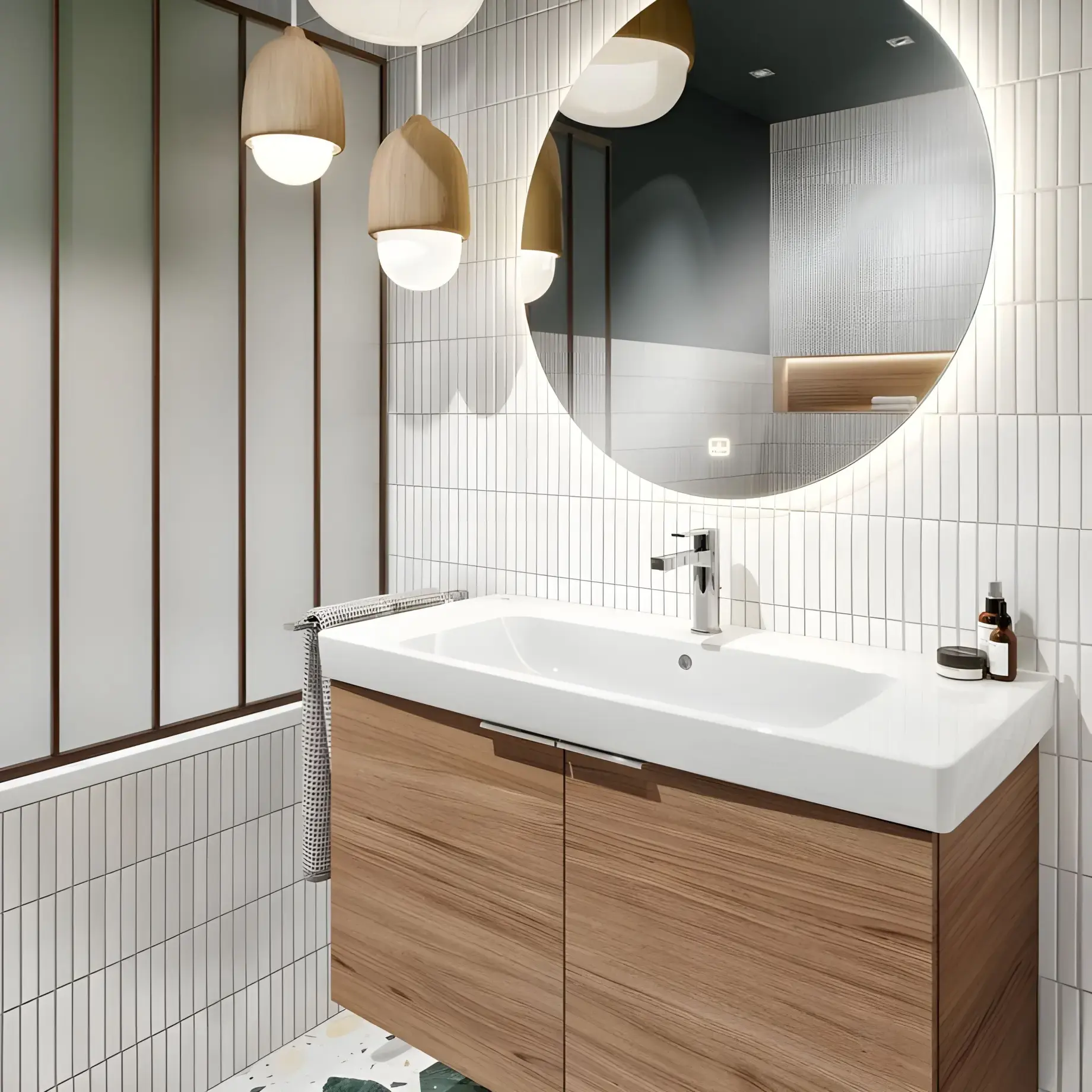 Умивальник Architectura Villeroy & Boch 4A87A501 — бічний ракурс