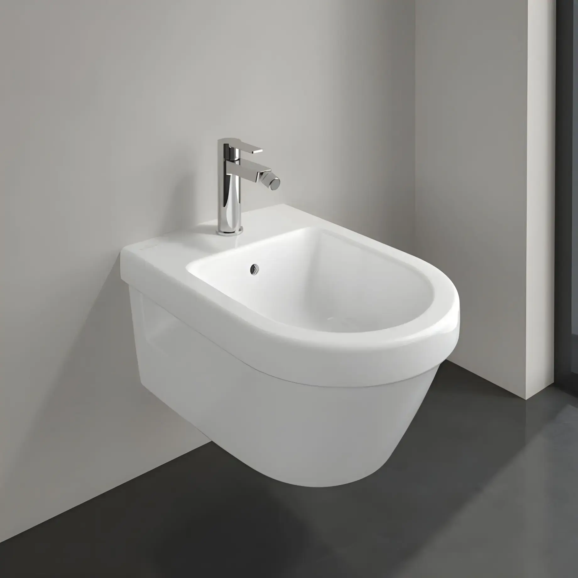 Біде Architectura Villeroy & Boch 54840001 — вид згори