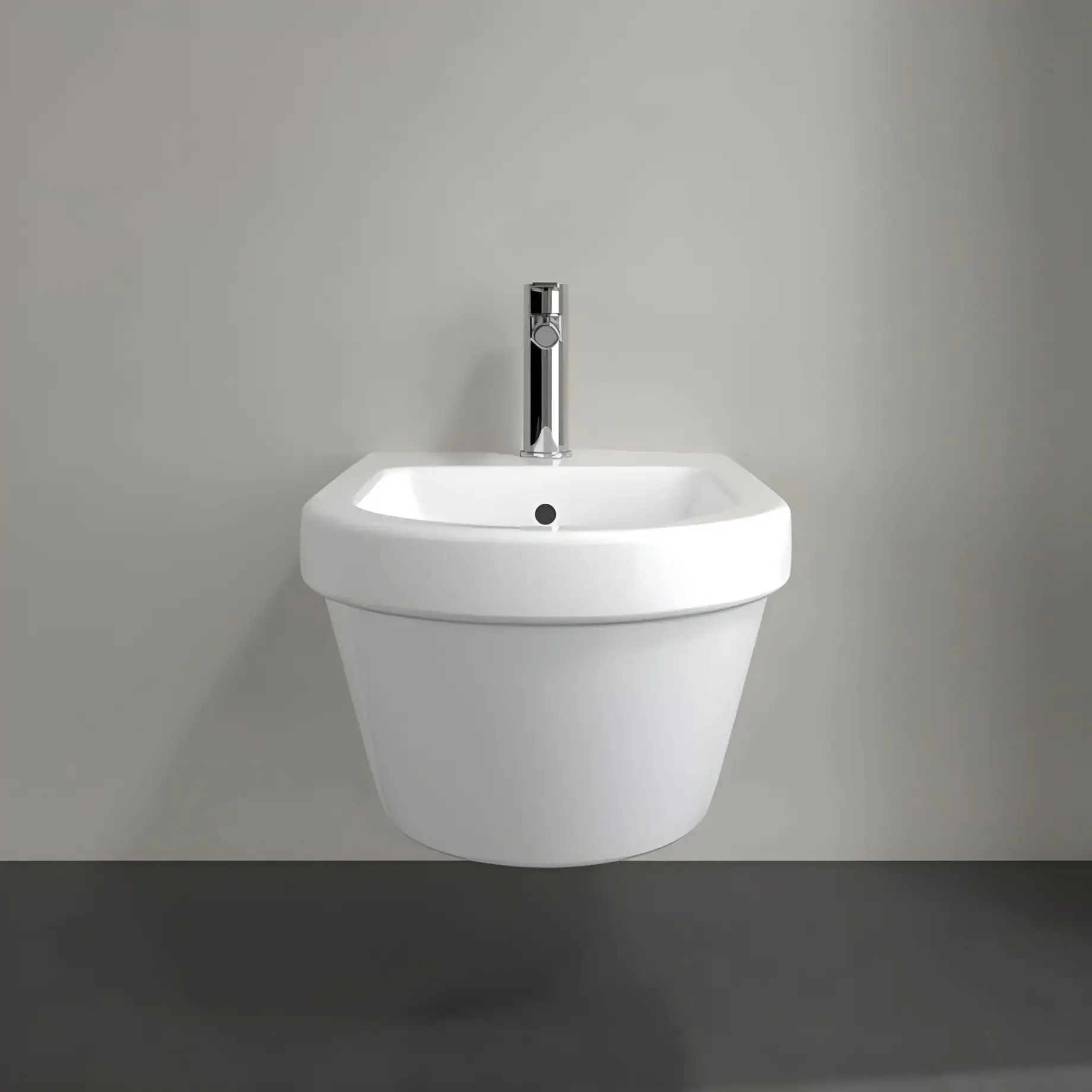 Біде Architectura Villeroy & Boch 54840001 — вид ззаду