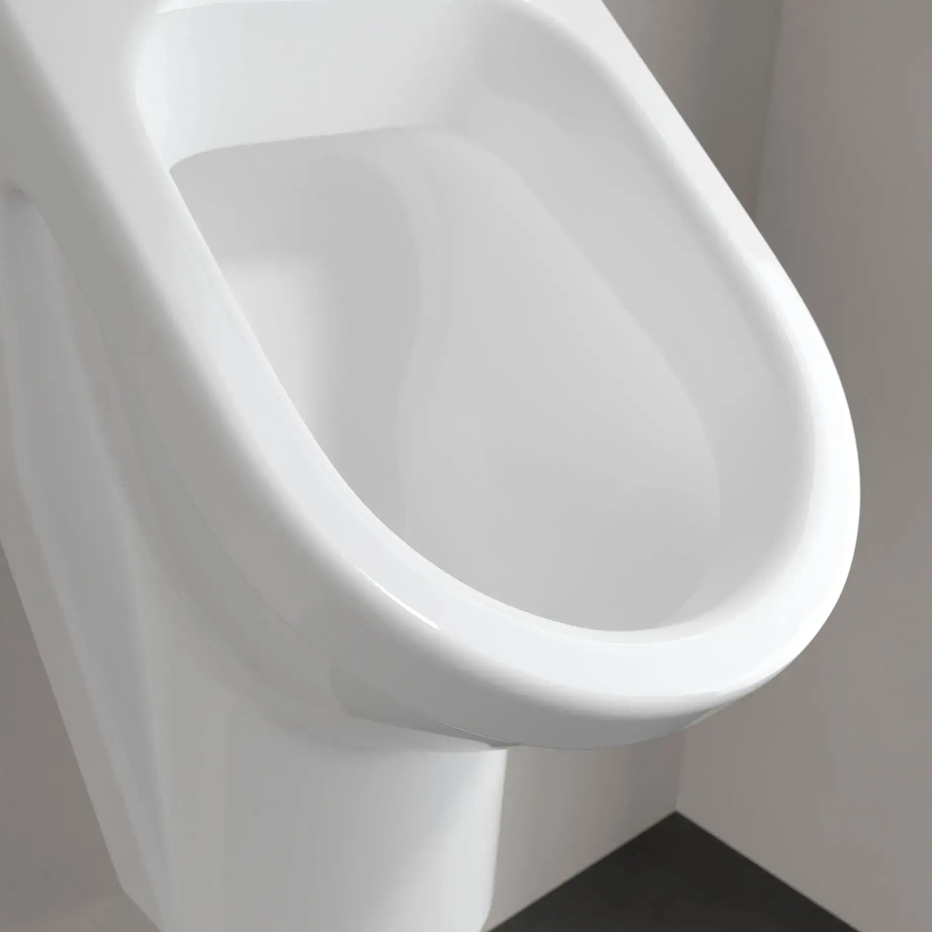 Пісуар Architectura Виробник 55740001 White Alpin 36 х 62 х 38.5 см — деталь крупним планом