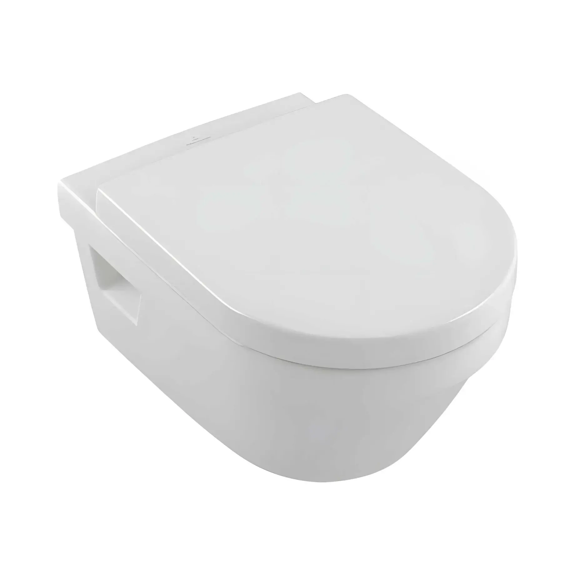 Унітаз Architectura Villeroy & Boch 5684H101 White Alpin 37 х 53 см — вид на білому тлі