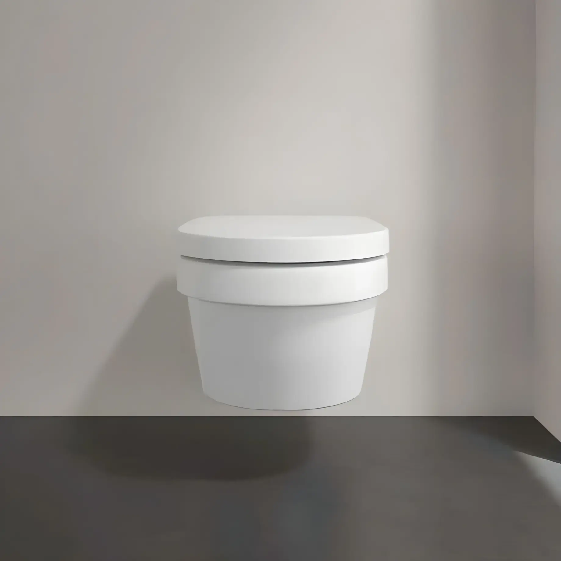 Унітаз Architectura Villeroy & Boch 5684H101 — бічний ракурс