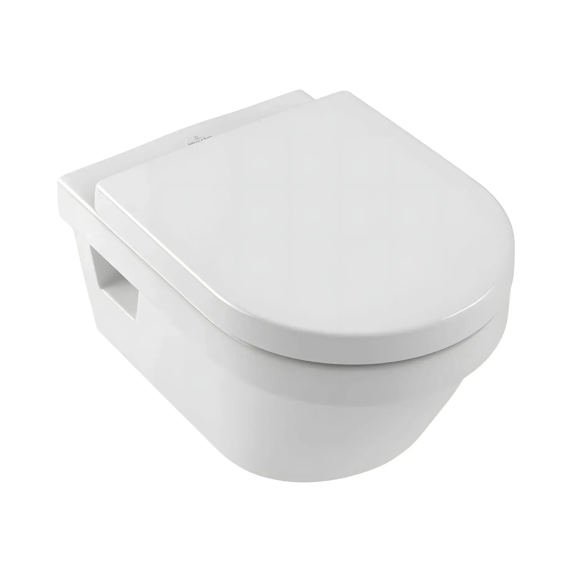 Унітаз Architectura Villeroy & Boch 5684HR01 White Alpin 37 х 53 см — вид на білому тлі