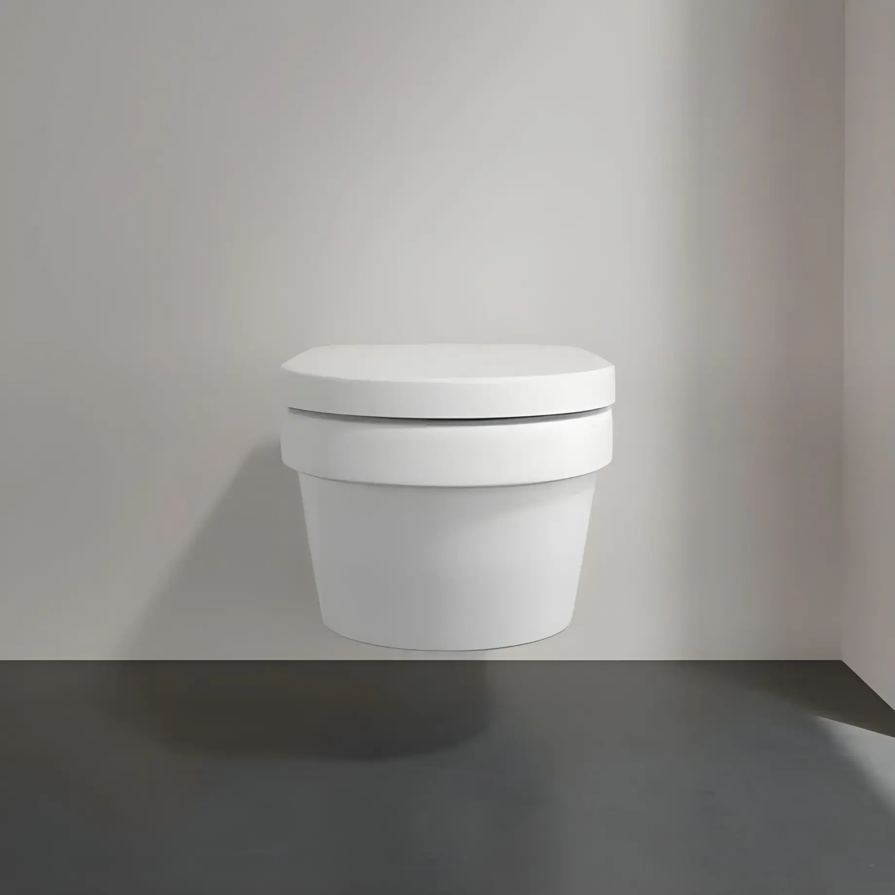 Унітаз Architectura Villeroy & Boch 5684HR01 White Alpin — вид ззаду