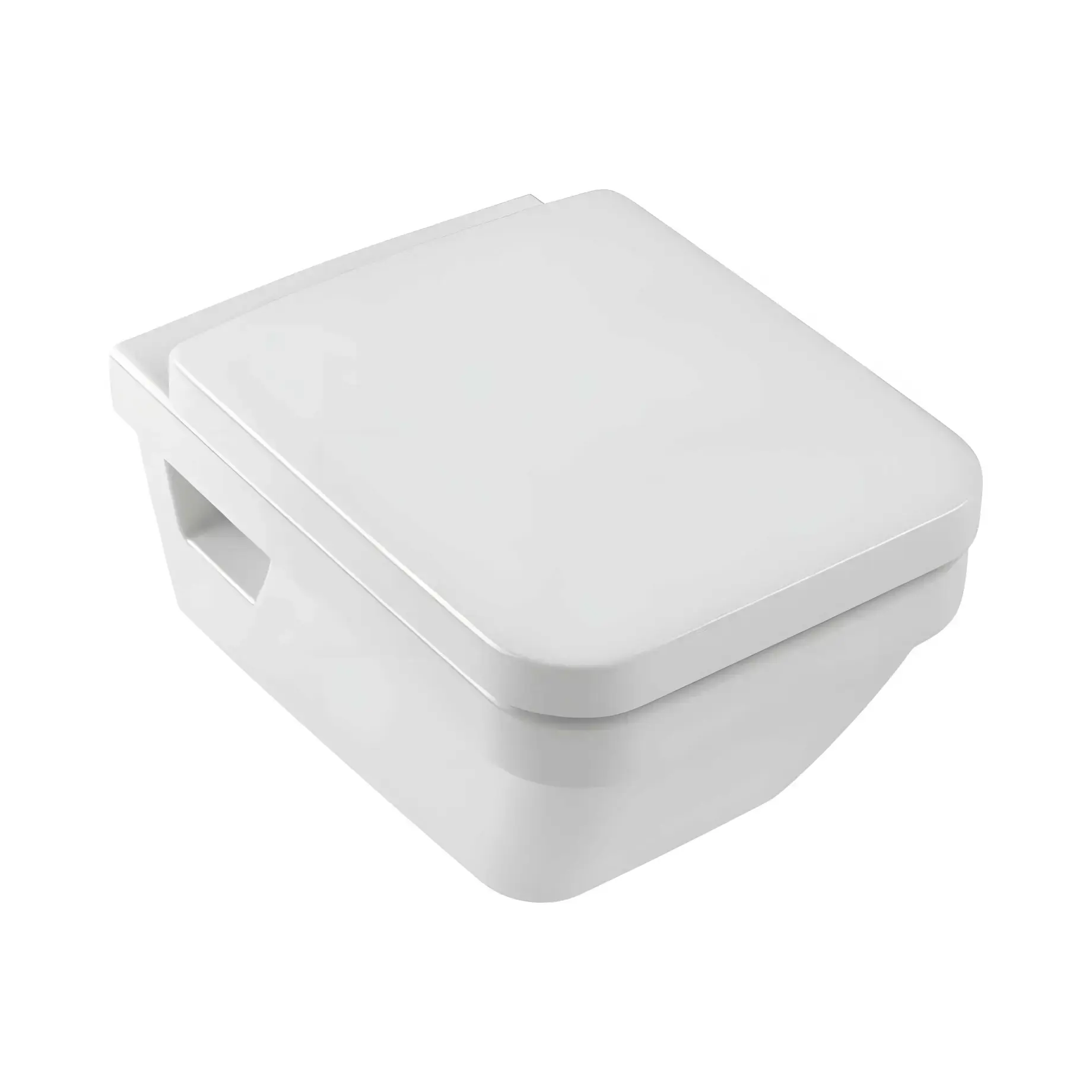 Унітаз Architectura Villeroy & Boch 5685HR01 White Alpin 37 х 53 см — вид на білому тлі