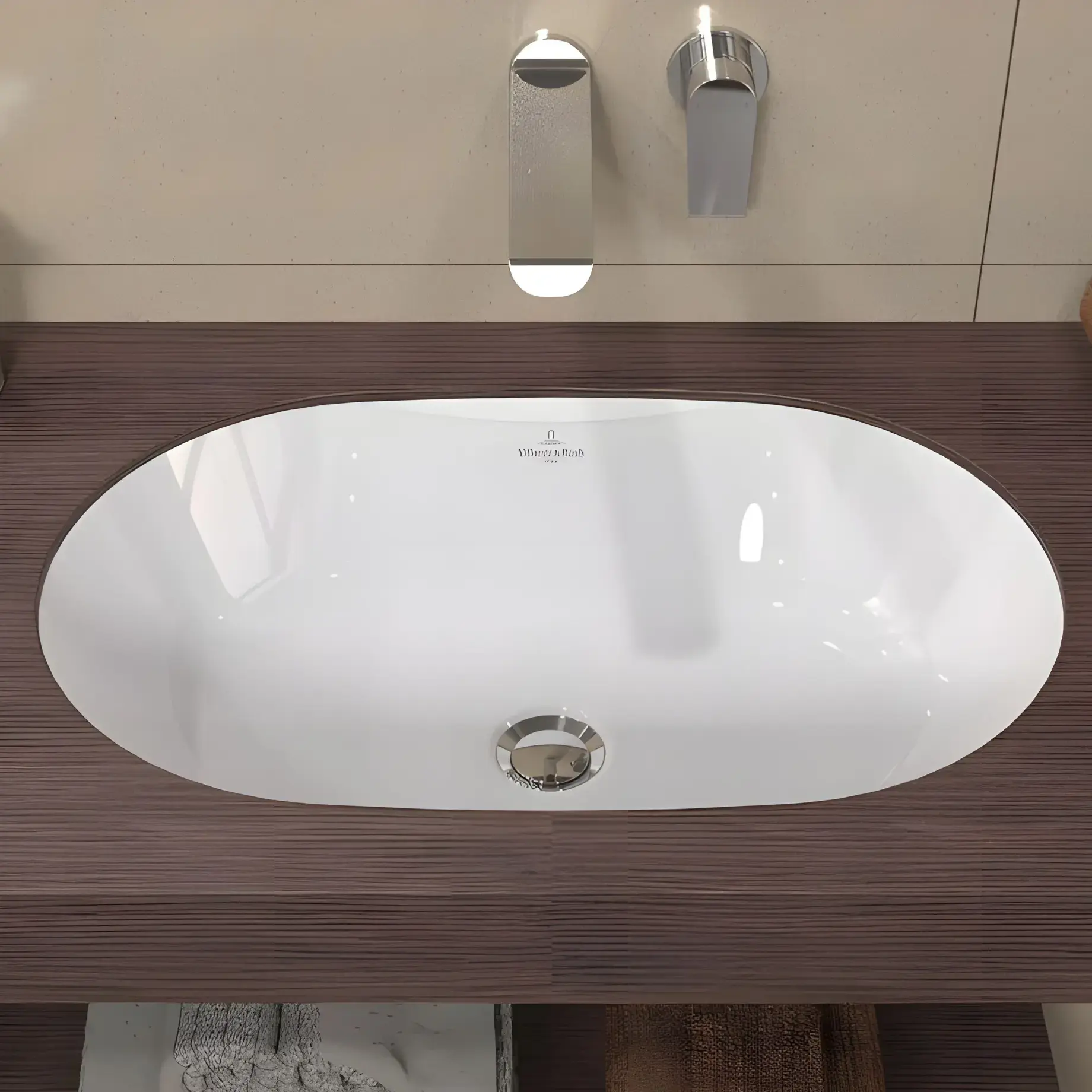 Умивальник Architectura Villeroy & Boch 5A266001 — бічний ракурс