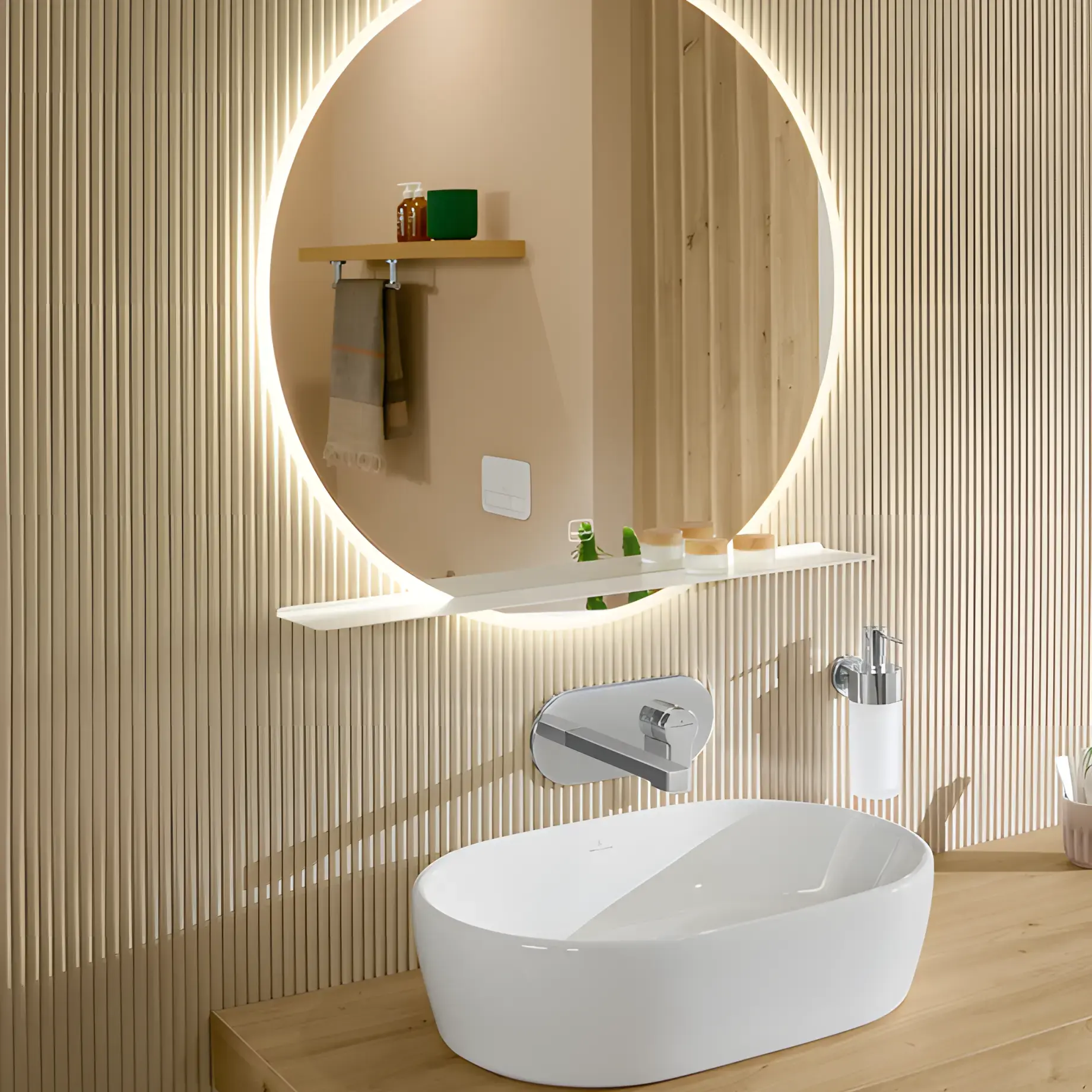 Умивальник Architectura Villeroy & Boch 5A266101 — вид ззаду