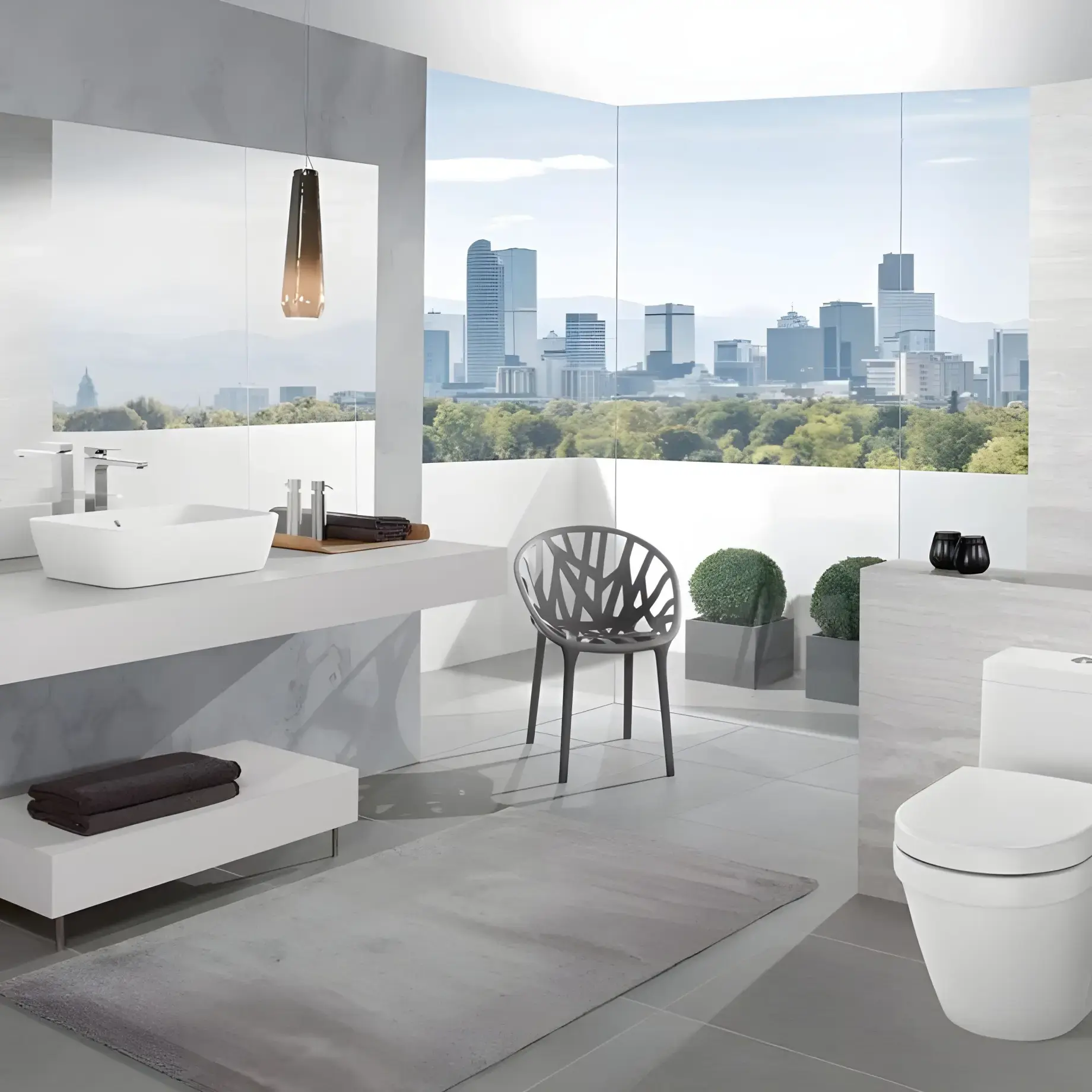 Умивальник Architectura Villeroy & Boch 5A276001 — вид спереду