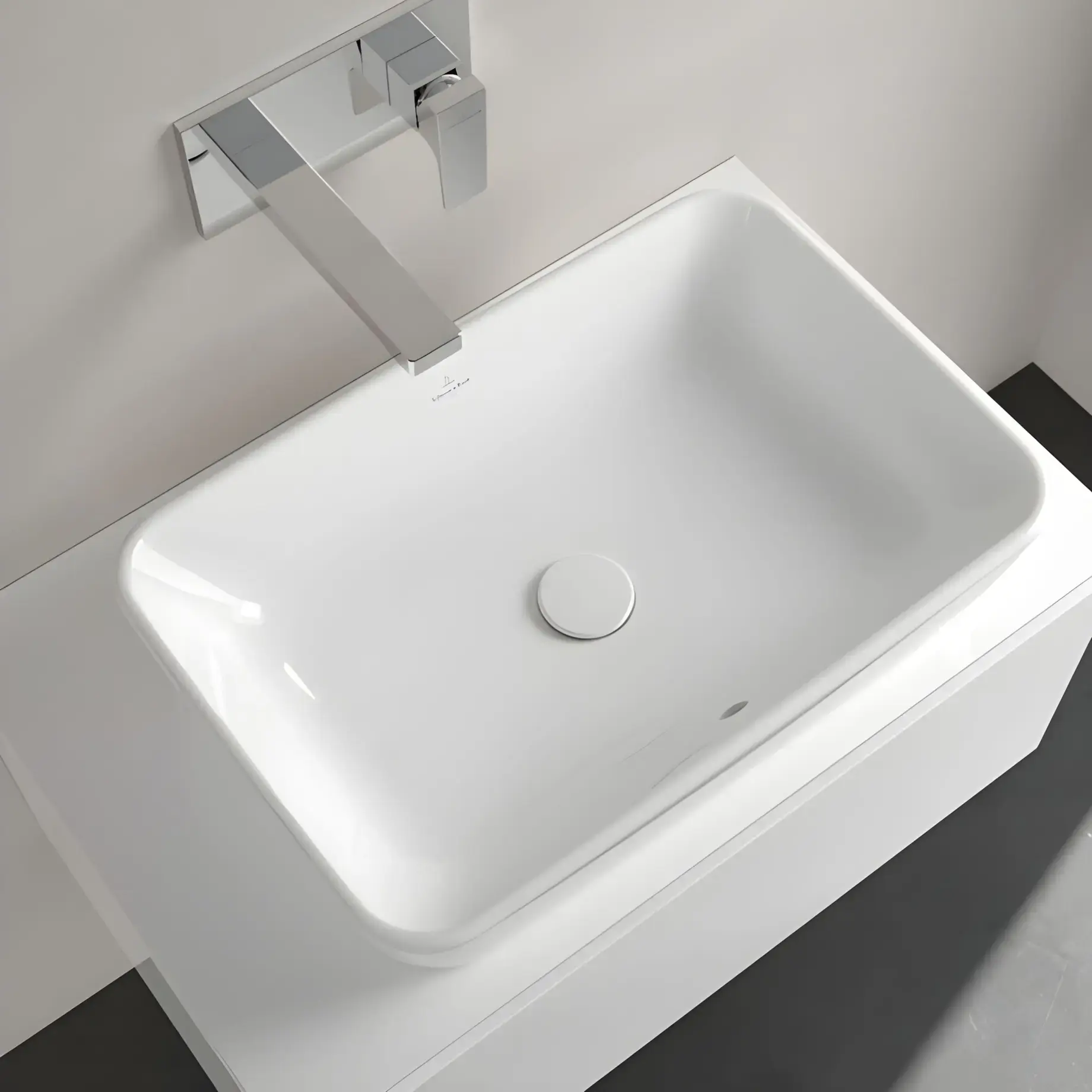 Умивальник Architectura Villeroy & Boch 5A276001 — бічний ракурс