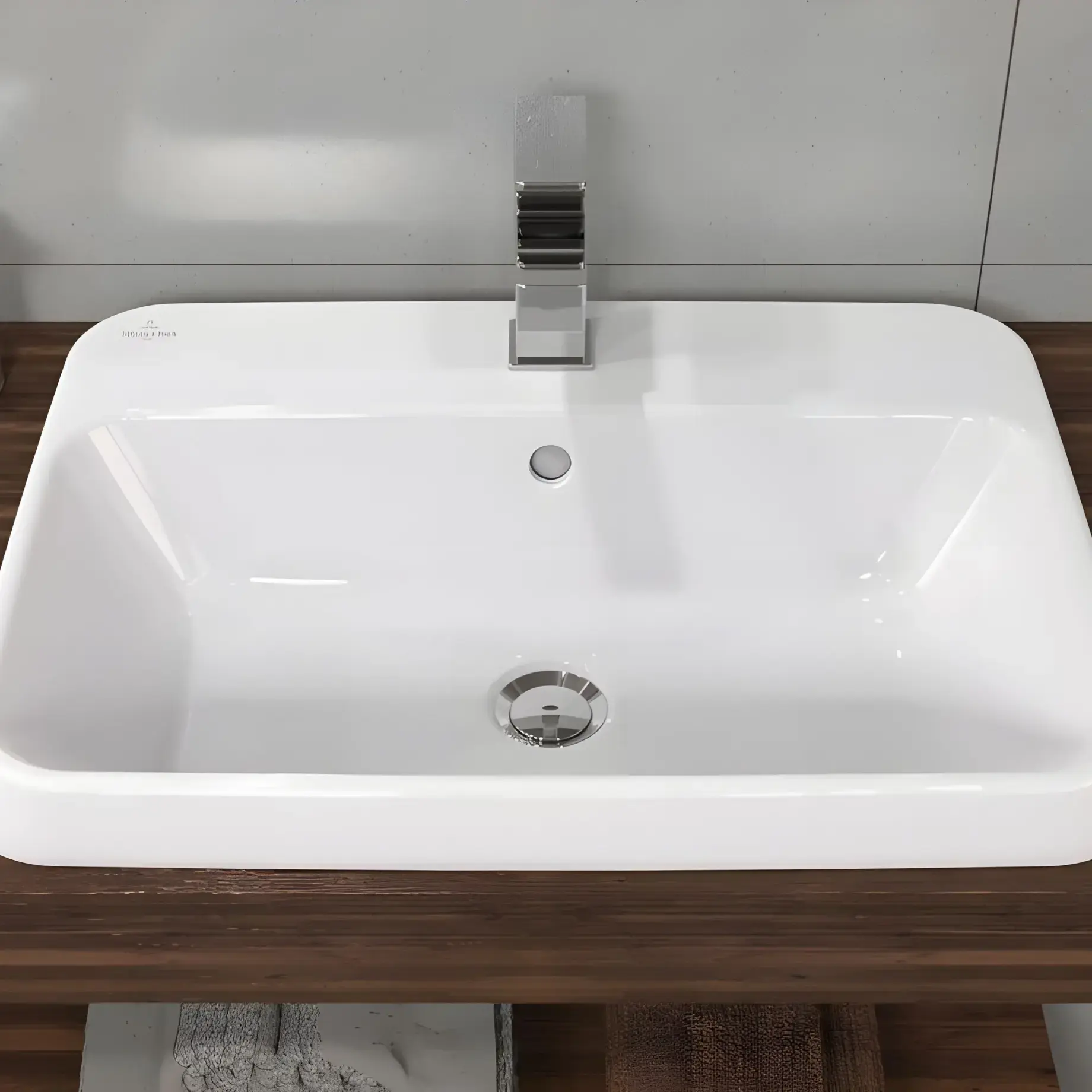 Умивальник Architectura Villeroy & Boch 5A676001 — вид згори
