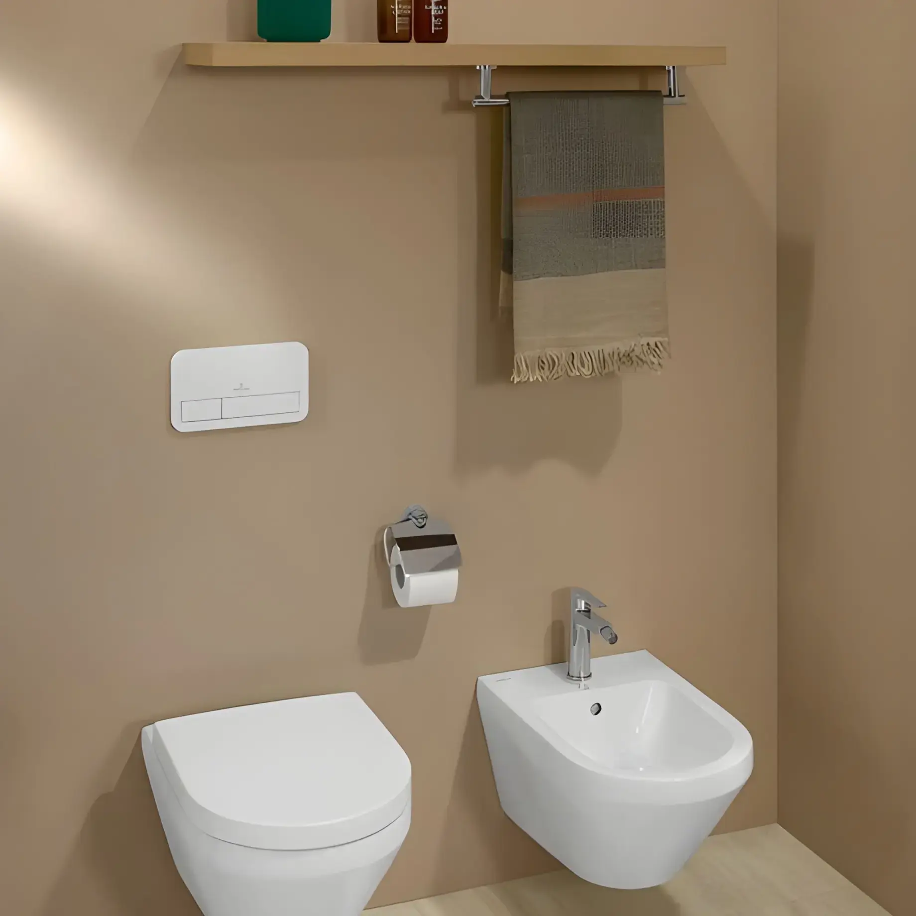 Біде Architectura Villeroy & Boch 74870001 — вид спереду