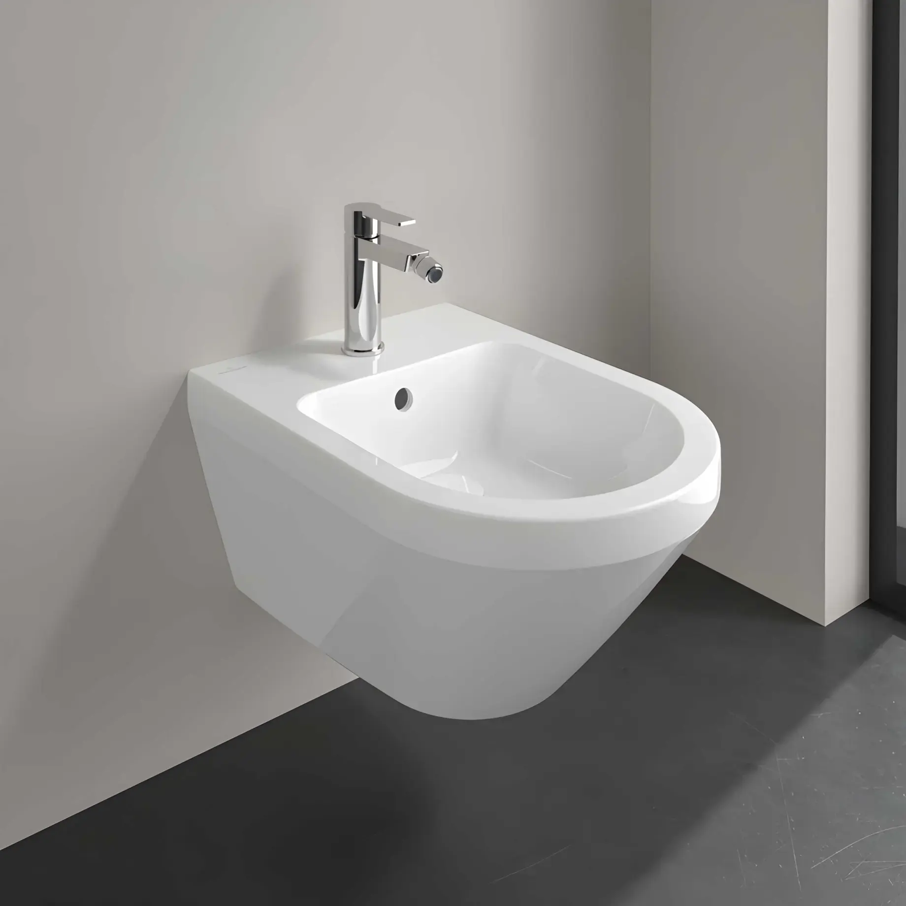 Біде Architectura Villeroy & Boch 74870001 — вид згори