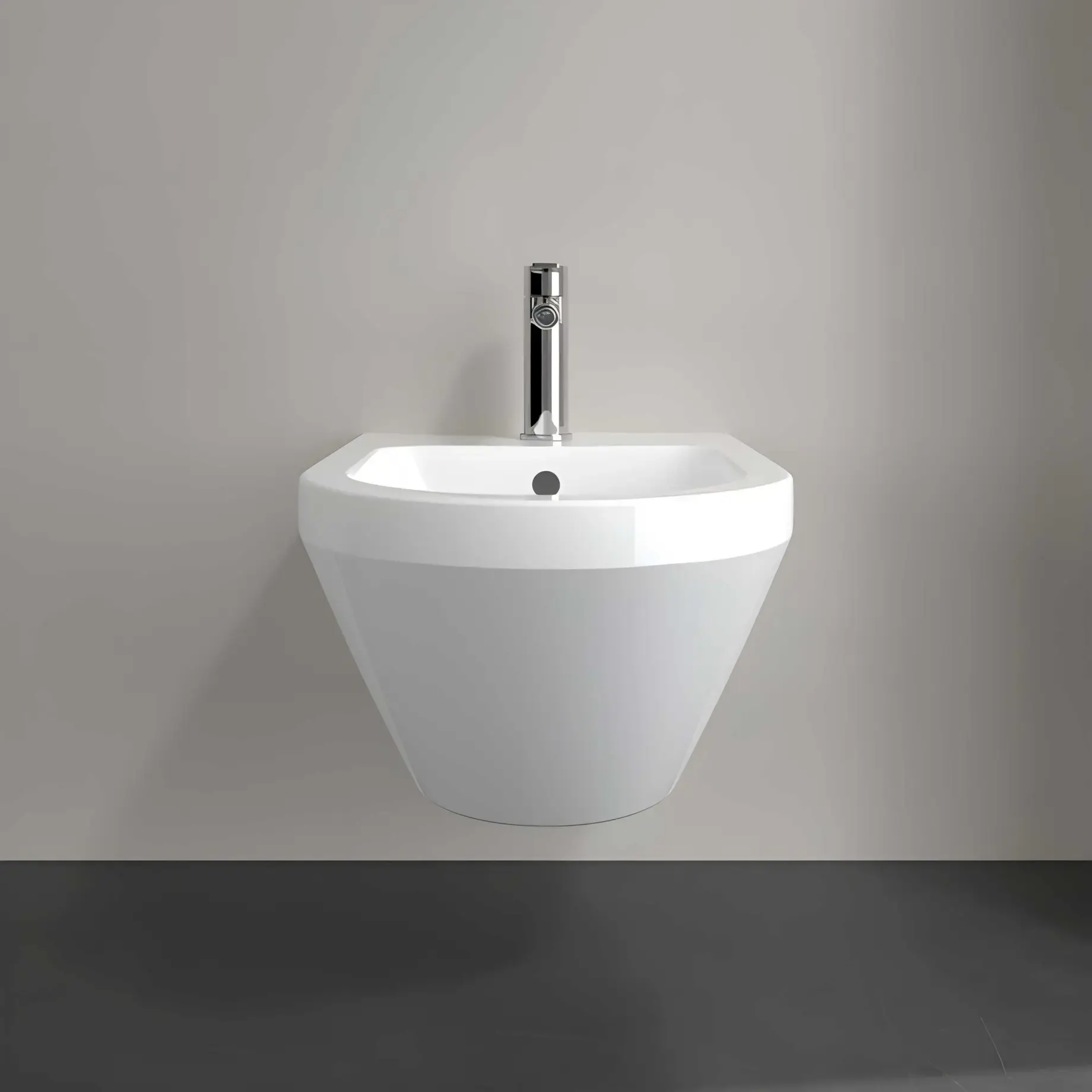 Біде Architectura Villeroy & Boch 74870001 — вид ззаду