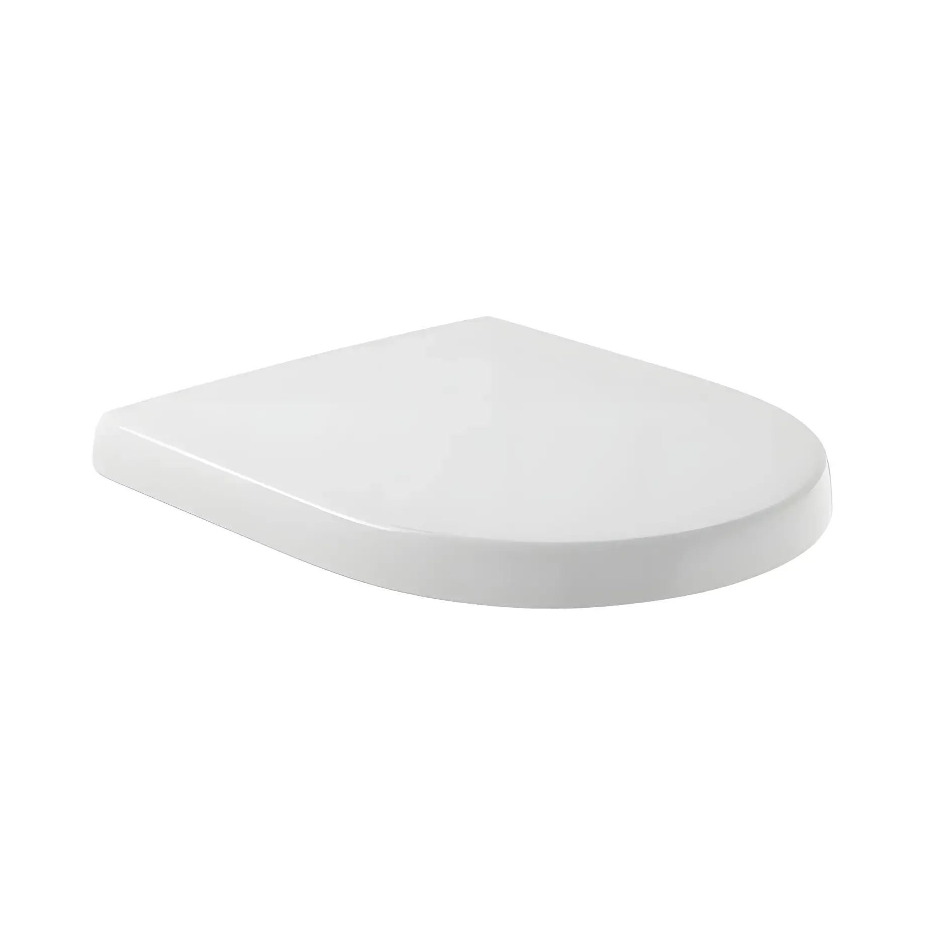 Сидіння з кришкою для унітазу (SoftClosing і QuickRelease) Architectura Villeroy & Boch 98M9C101 White Alpin 37.4 x 44.5 см — вид на білому тлі
