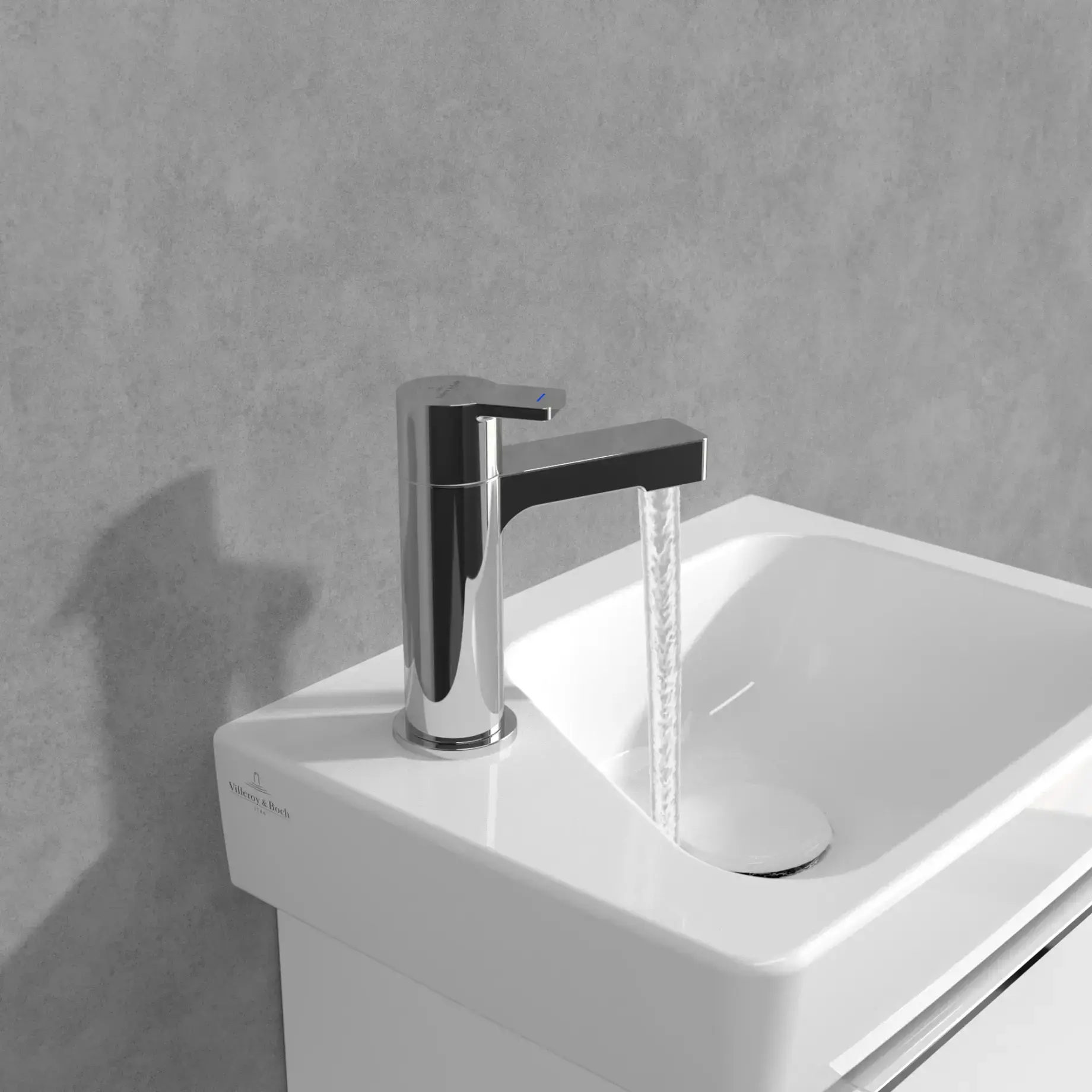Змішувач для раковини Architectura (на холодну воду) Villeroy & Boch TVW10300600061 — вид всередину