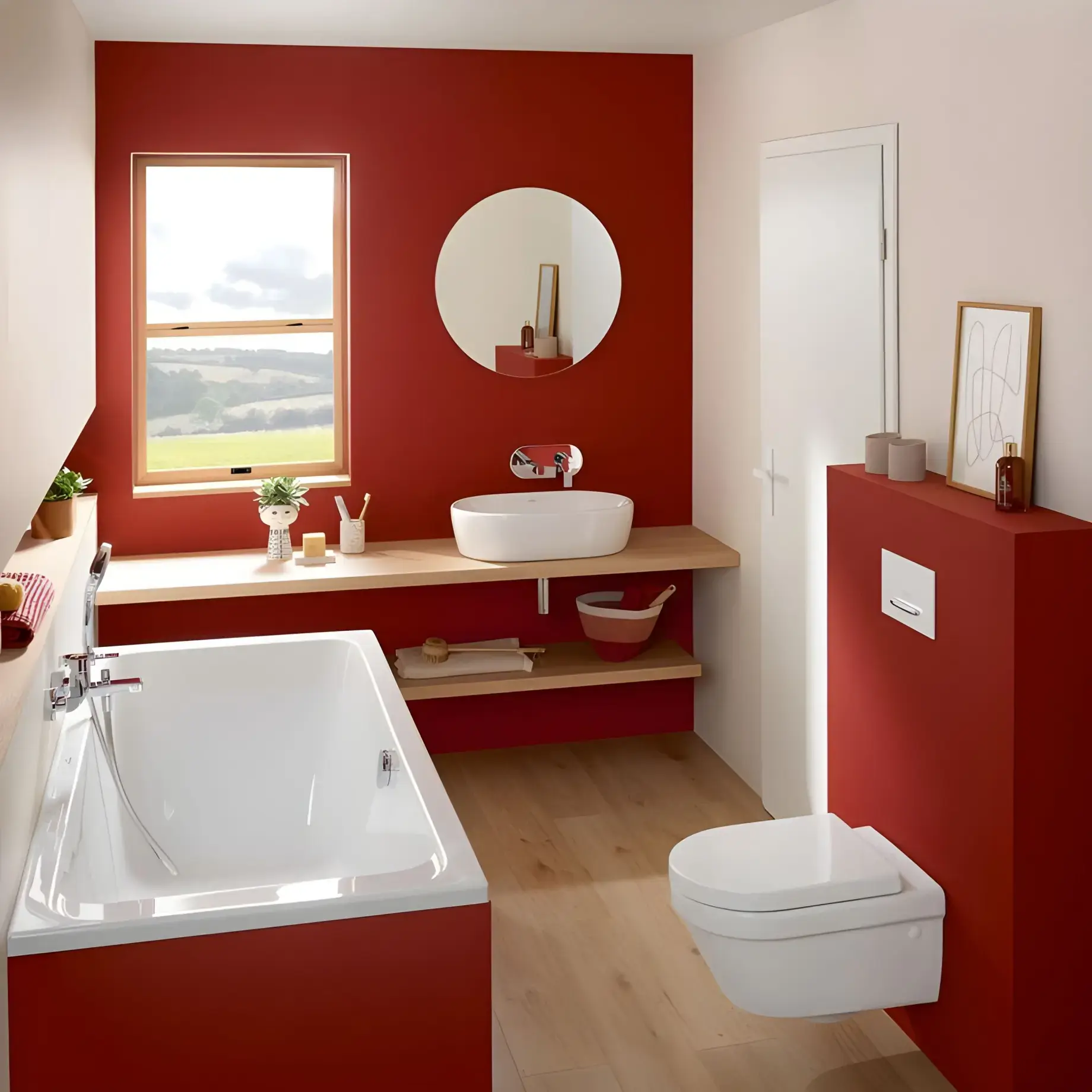 Ванна Architectura Villeroy & Boch UBA180ARA2V-01 180 х 80 см — ракурс 3/4