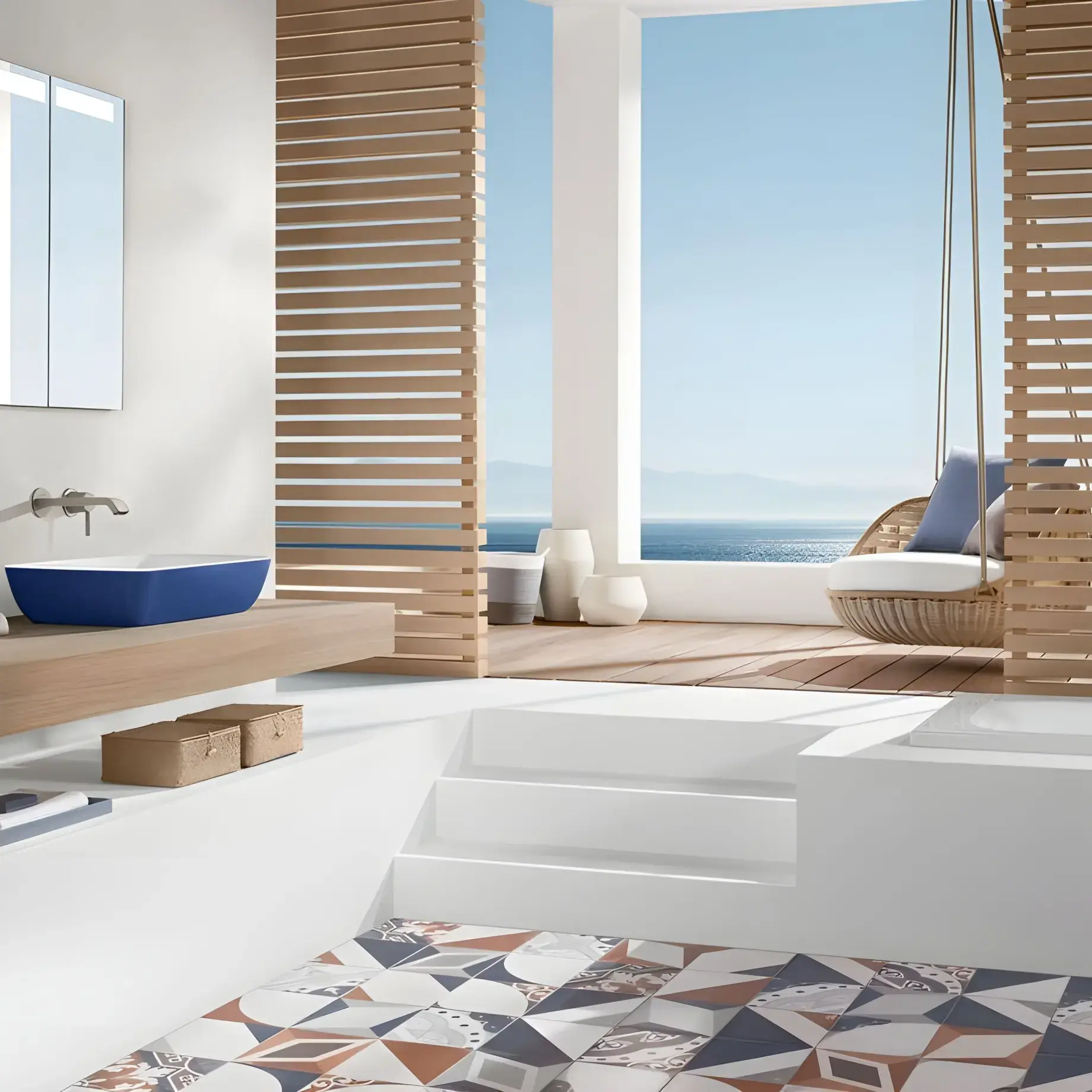 Умывальник Artis Villeroy & Boch 417258BCS4 — боковой ракурс
