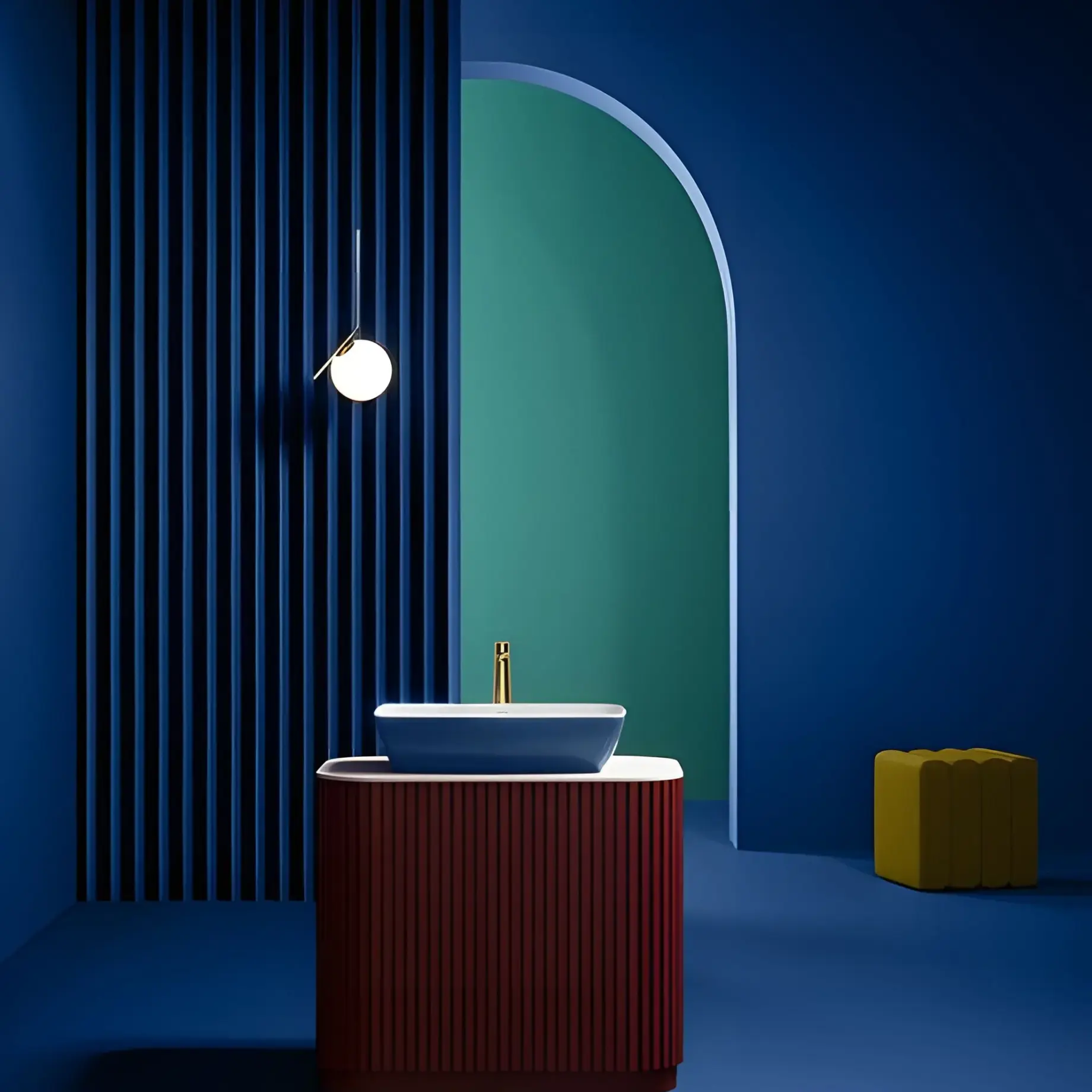 Умывальник Artis Villeroy & Boch 417258BCS4 — вид сзади