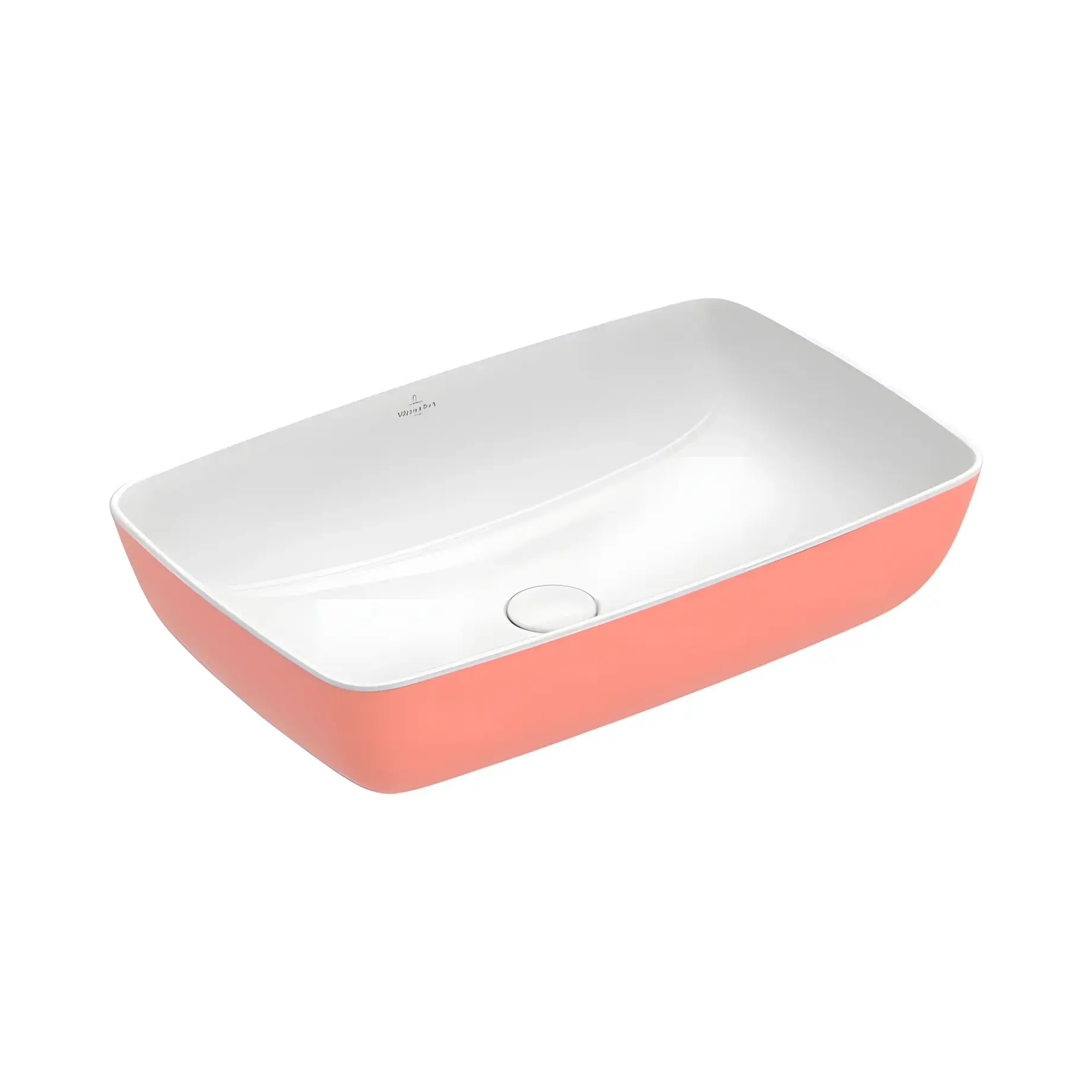 Умивальник Artis Villeroy & Boch 417258BCT0 Powder 58 х 38 см — вид на білому тлі
