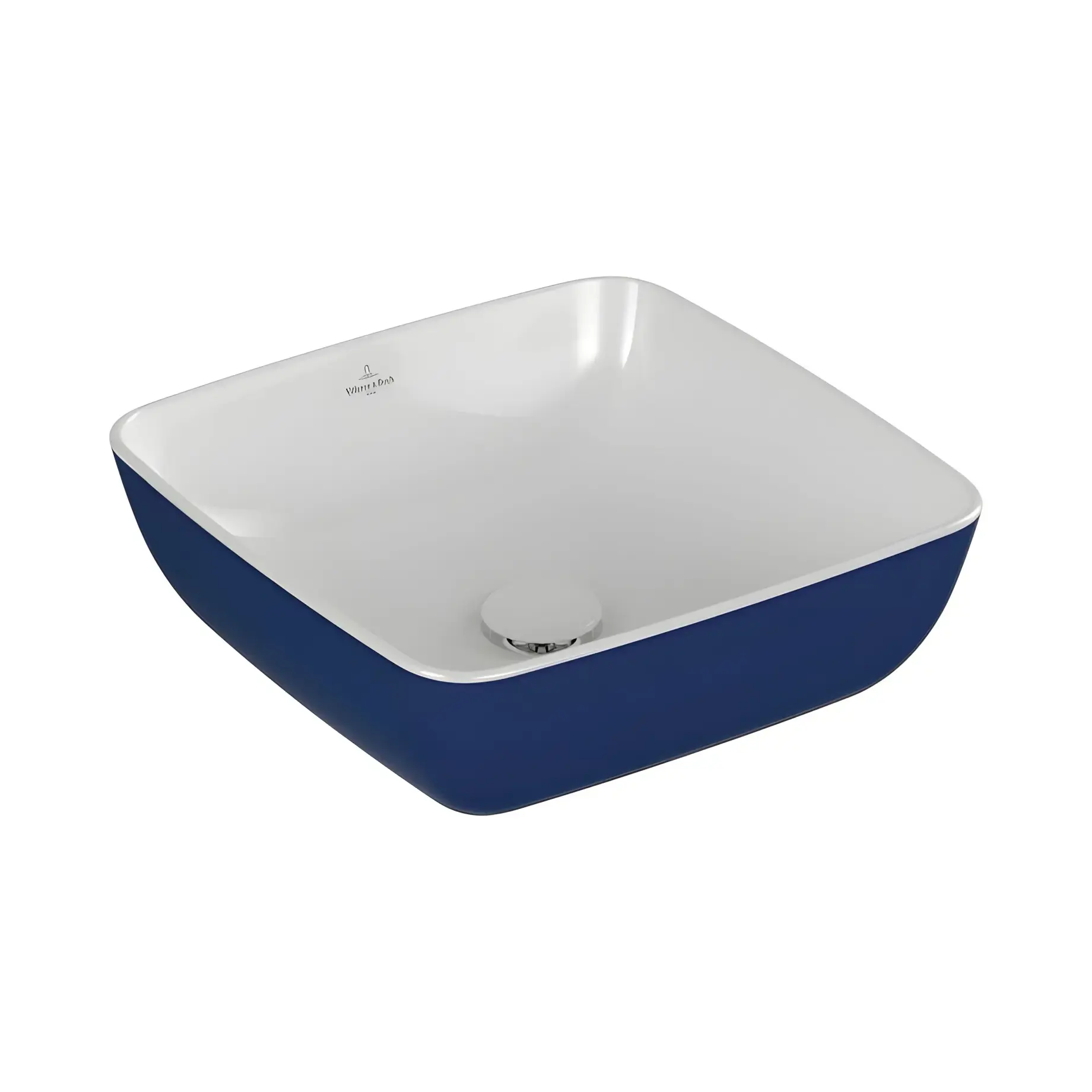 Умивальник Artis Villeroy & Boch 417841BCS4 Deep Ocean — вид на білому тлі