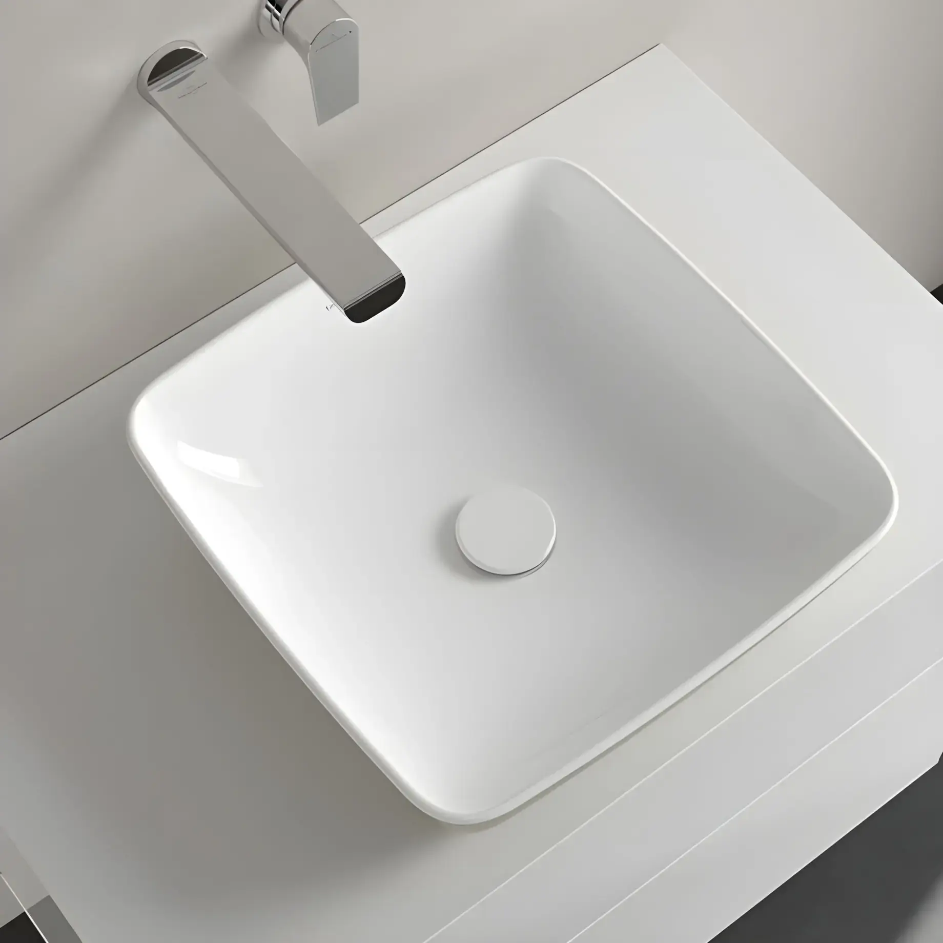 Умивальник Artis Villeroy & Boch 417841BCS8 Sage Green — ракурс 3/4
