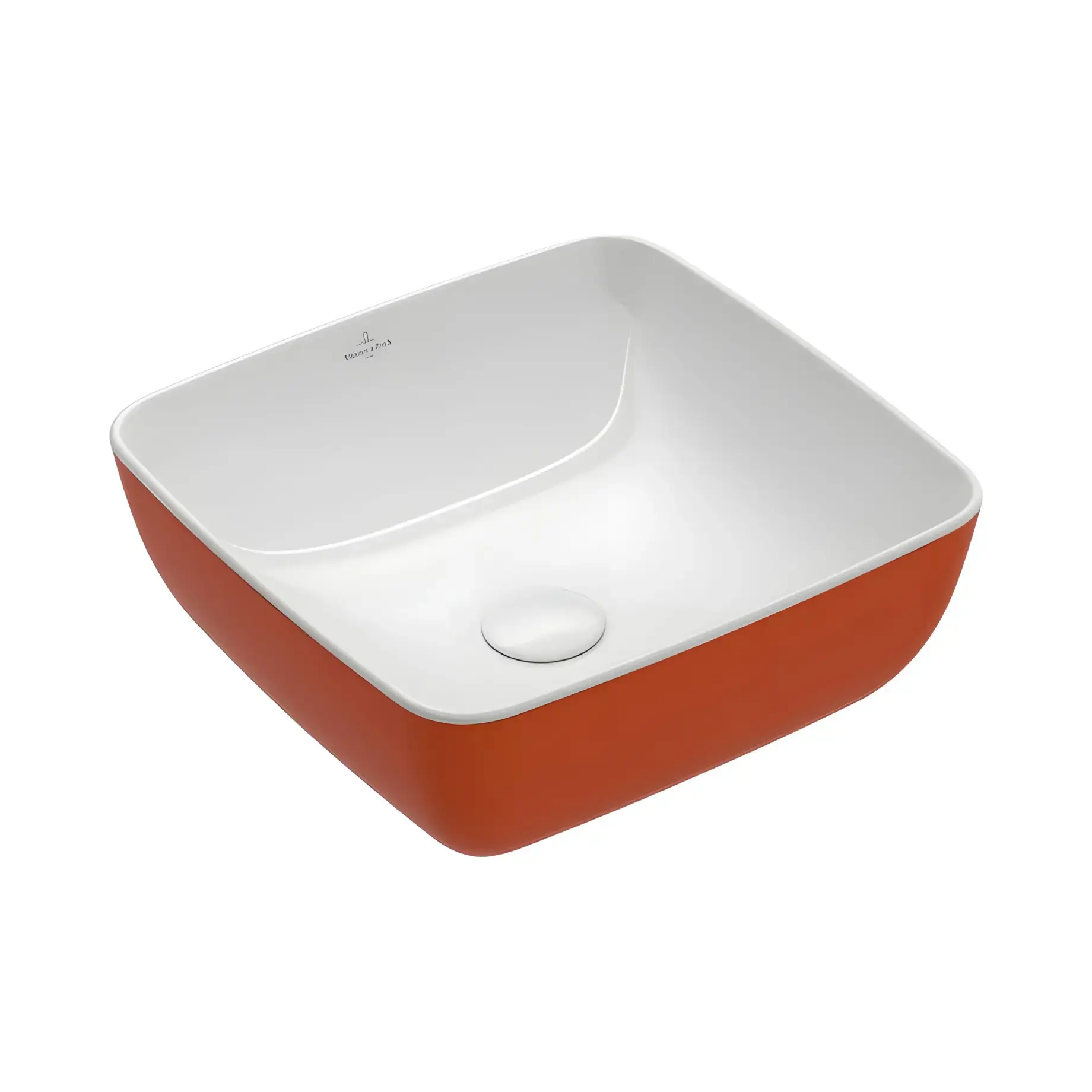 Умивальник Artis Villeroy & Boch 417841BCW8 Rust 41 х 41 см — вид на білому тлі