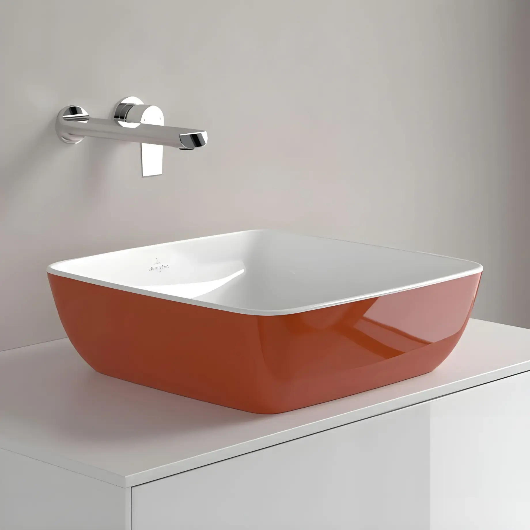 Умивальник Artis Villeroy & Boch 417841BCW8 Rust — бічний ракурс