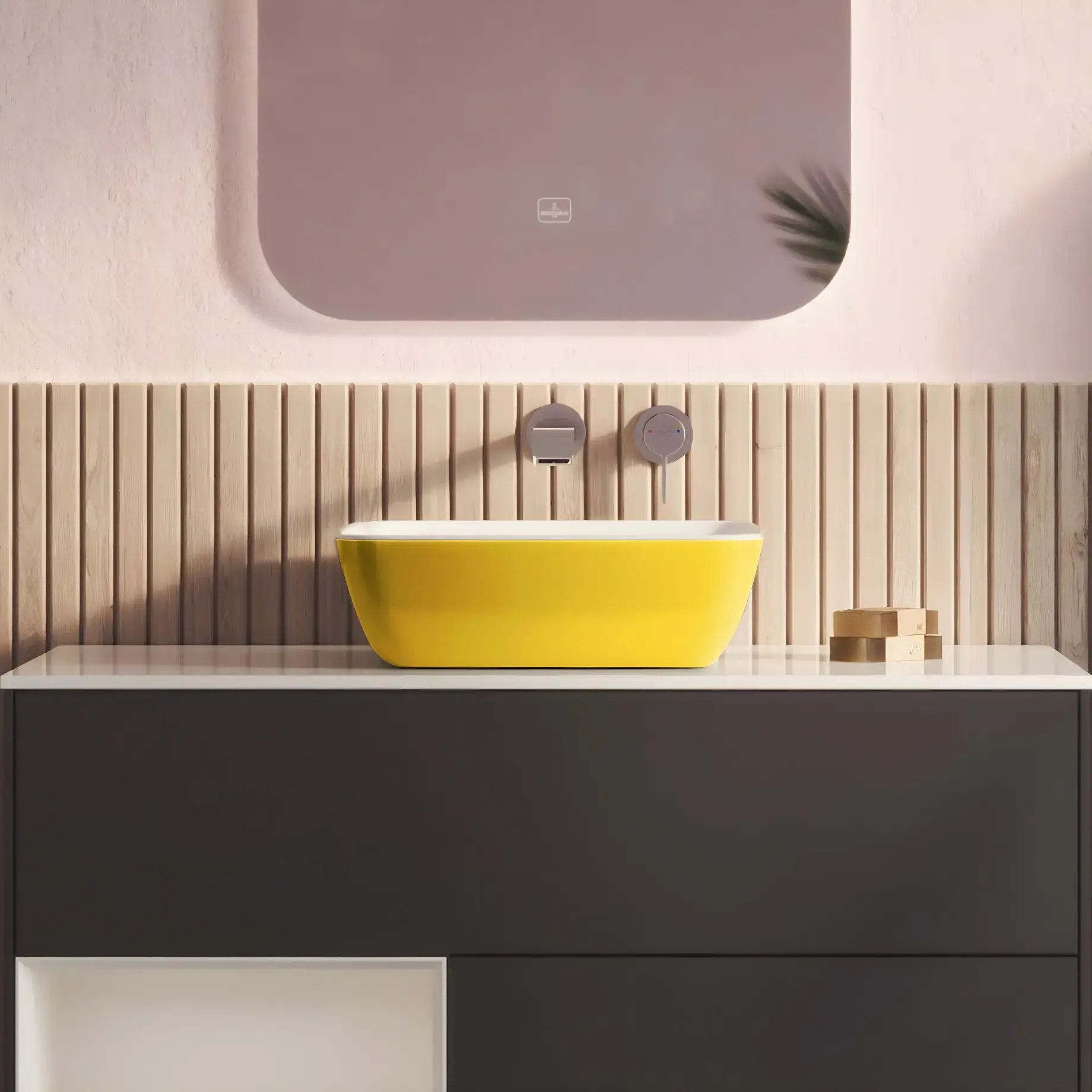 Умивальник Artis Villeroy & Boch 417841BCW9 Indian Summer — вид спереду
