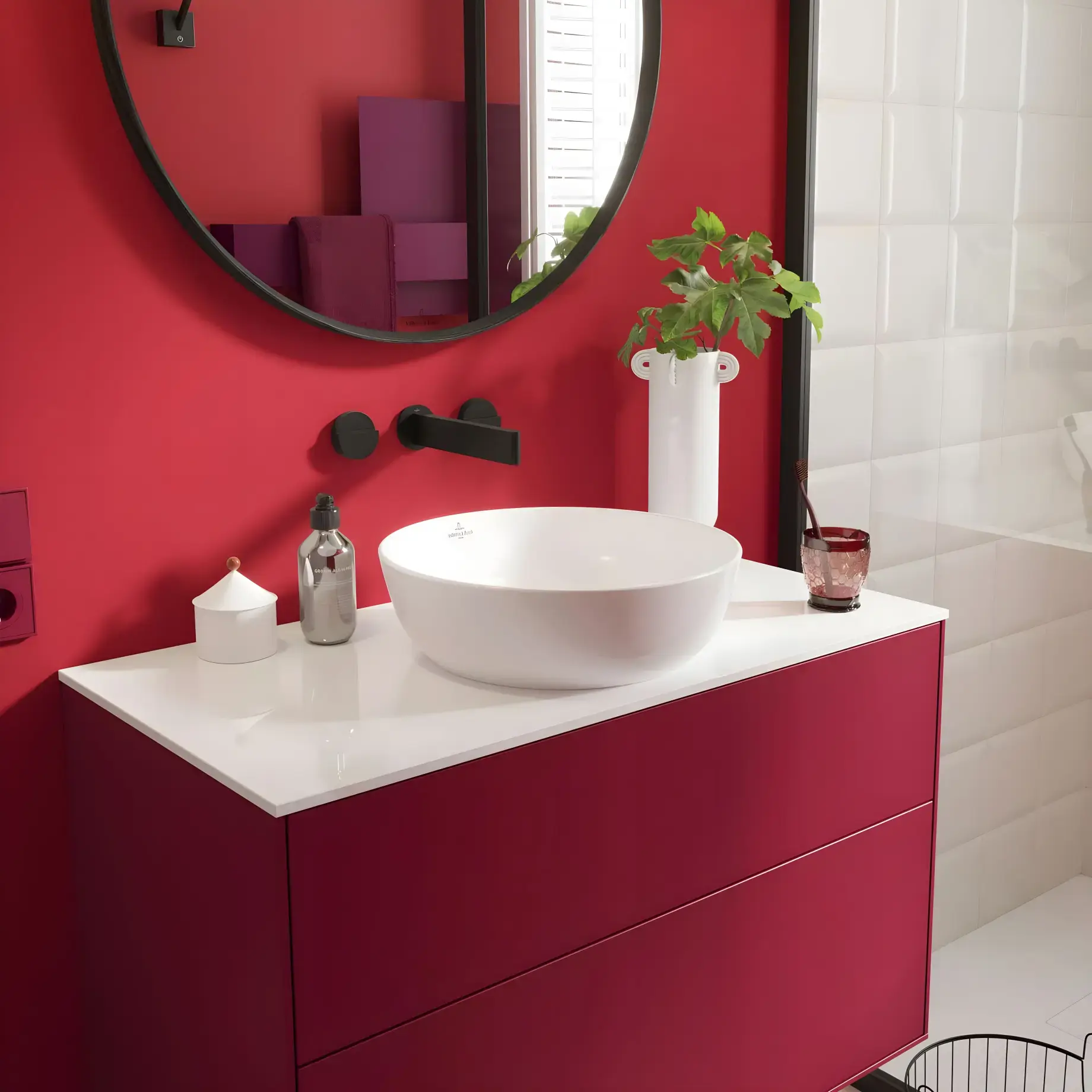 Умивальник Artis Villeroy & Boch 41794301 Alpine White — бічний ракурс