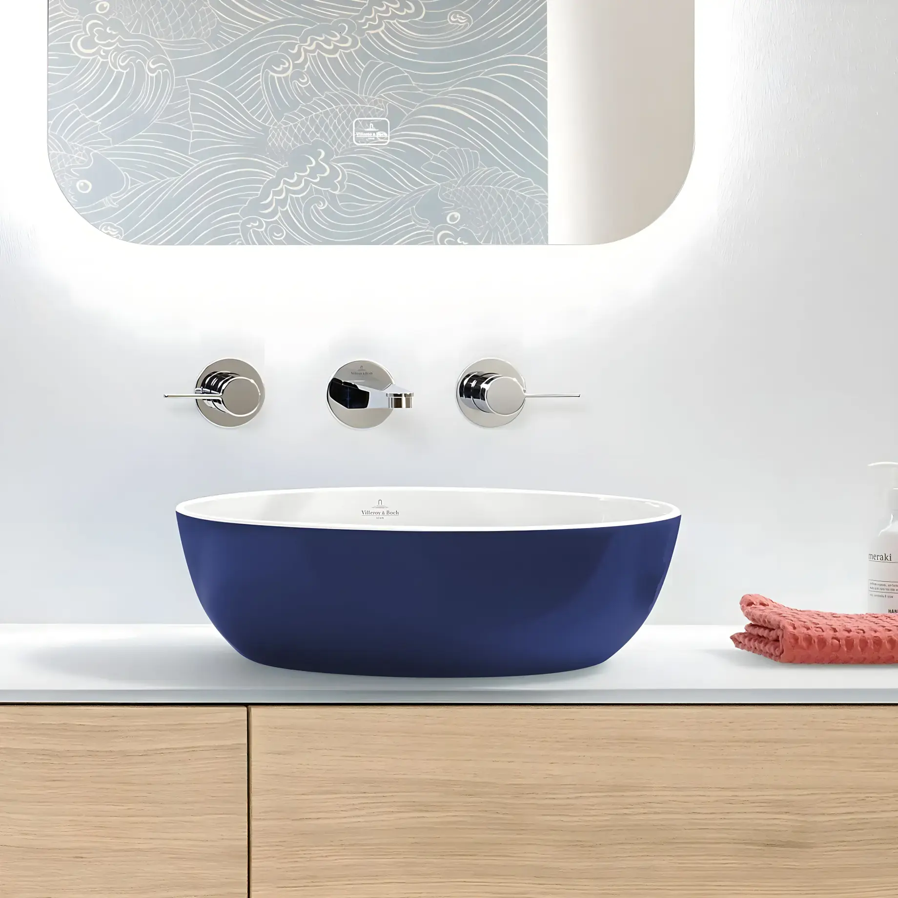 Умывальник Artis Villeroy & Boch 417943BCS4 — вид спереди