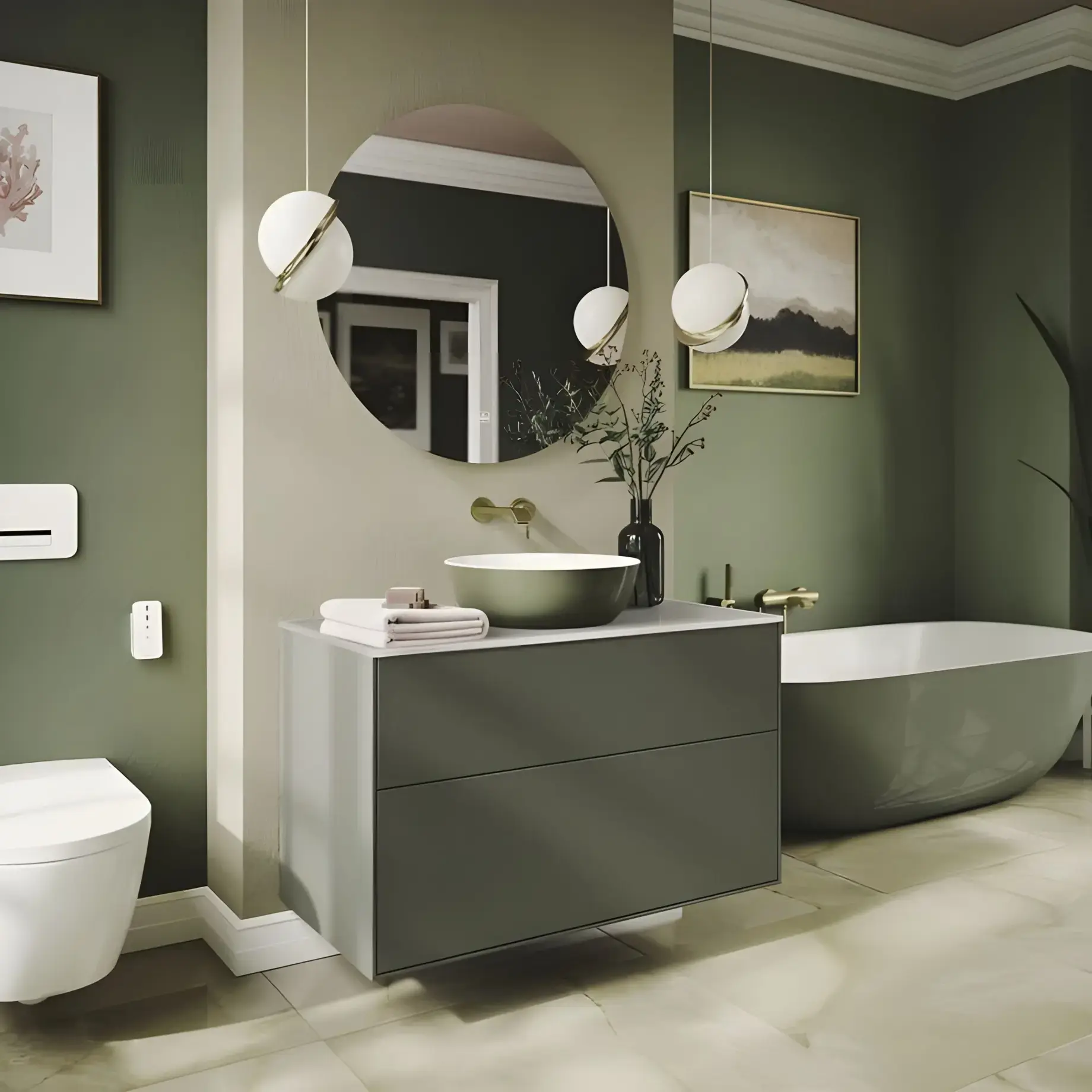 Умывальник Artis Villeroy & Boch 417943BCS8 — вид сзади