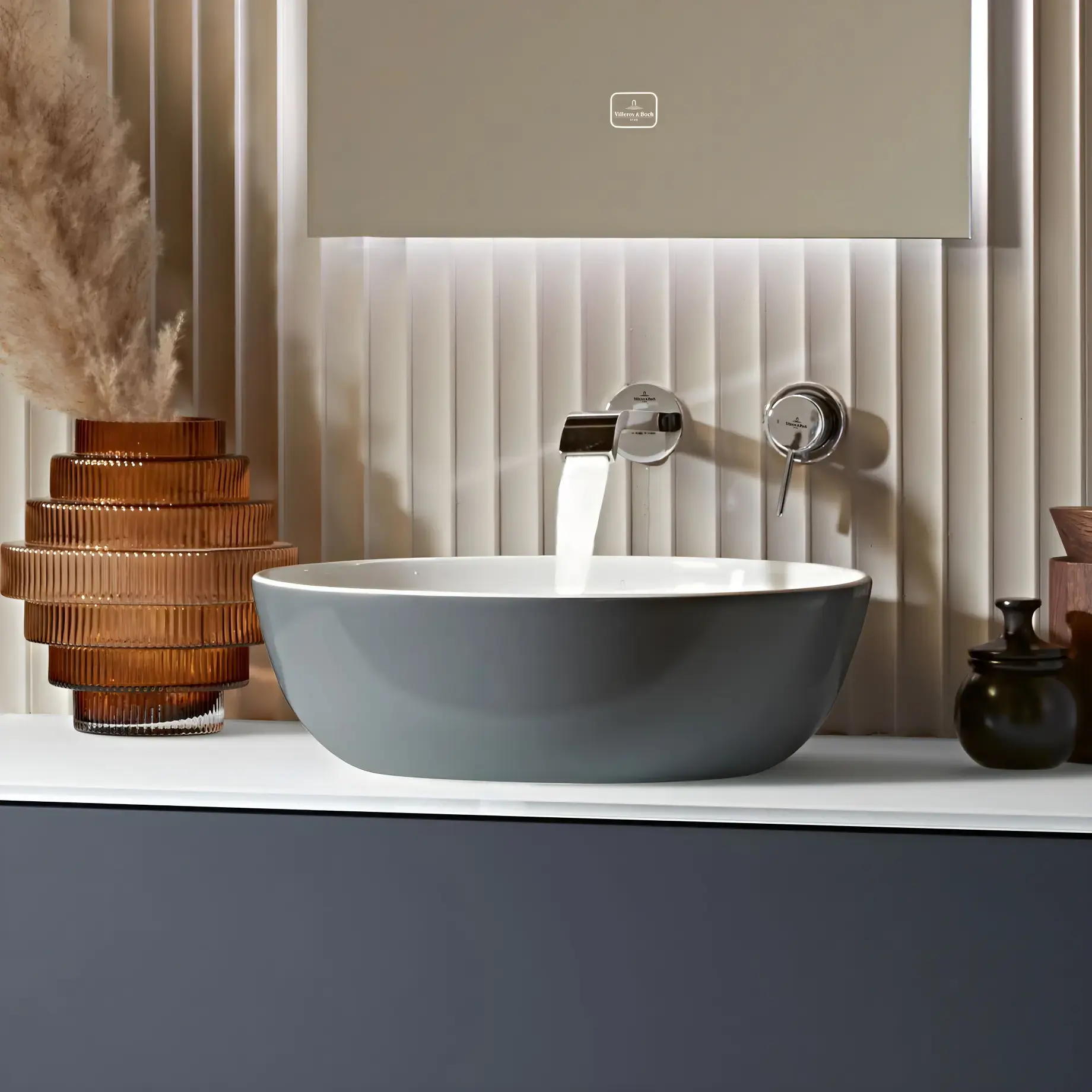 Умивальник Artis Villeroy & Boch 417943BCT7 French Linen — вид спереду