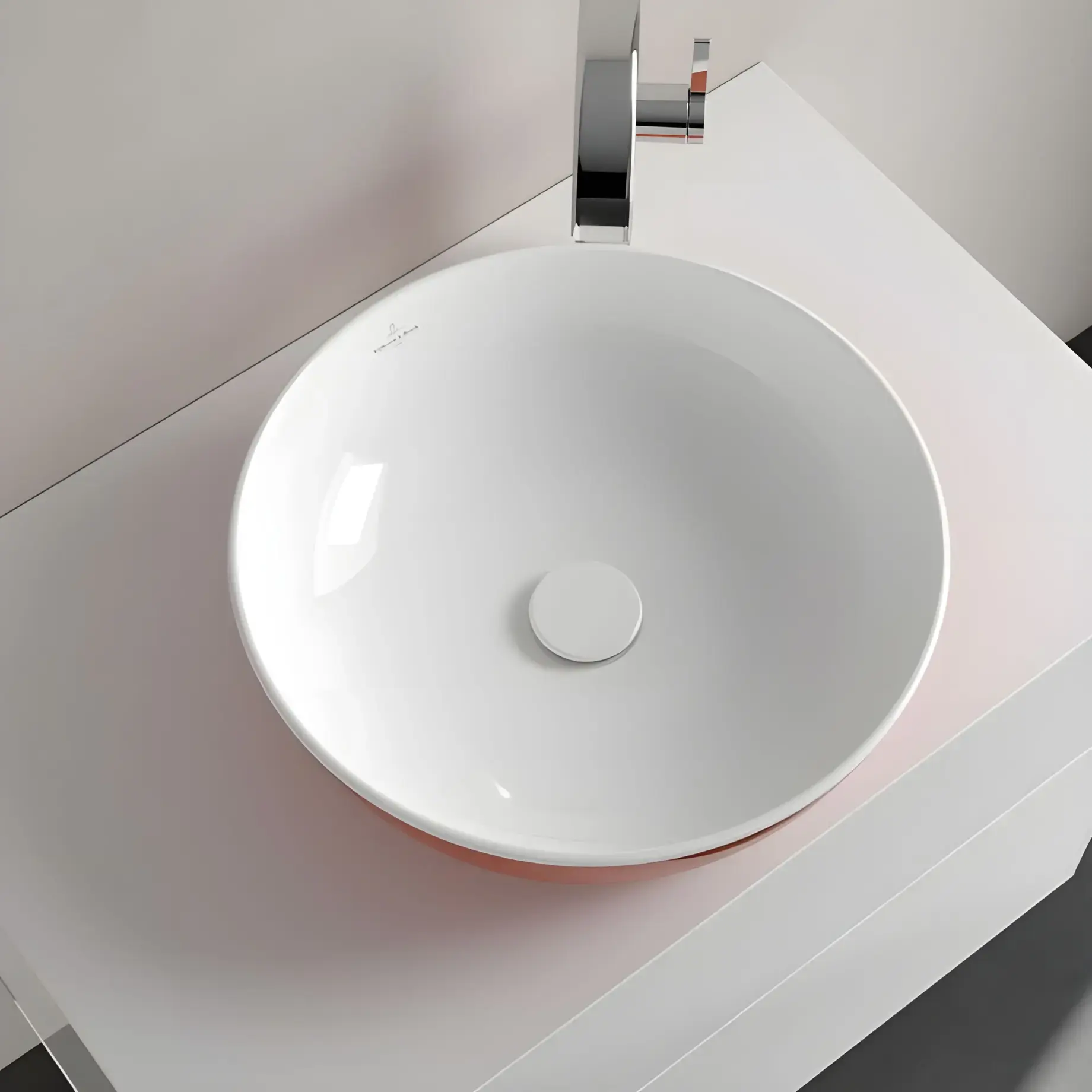 Умивальник Artis Villeroy & Boch 417943BCW8 Rust — вид всередину