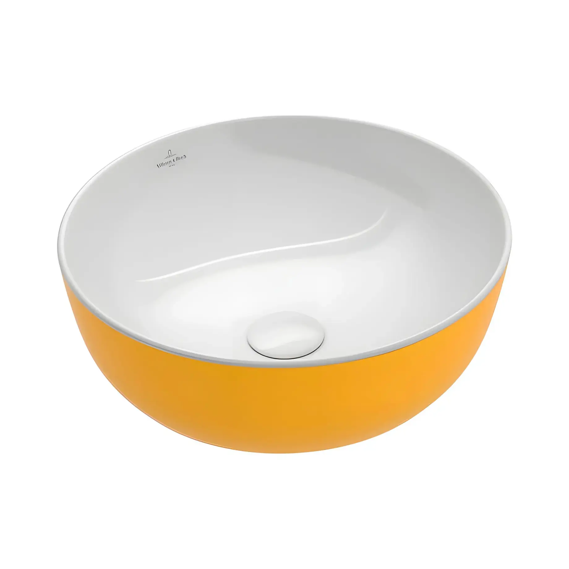 Умивальник Artis Villeroy & Boch 417943BCW9 Indian Summer 43 х 43 см — вид на білому тлі