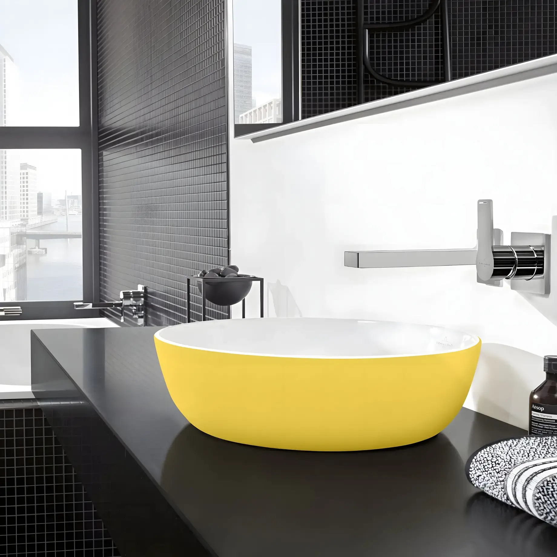 Умивальник Artis Villeroy & Boch 417943BCW9 Indian Summer — бічний ракурс