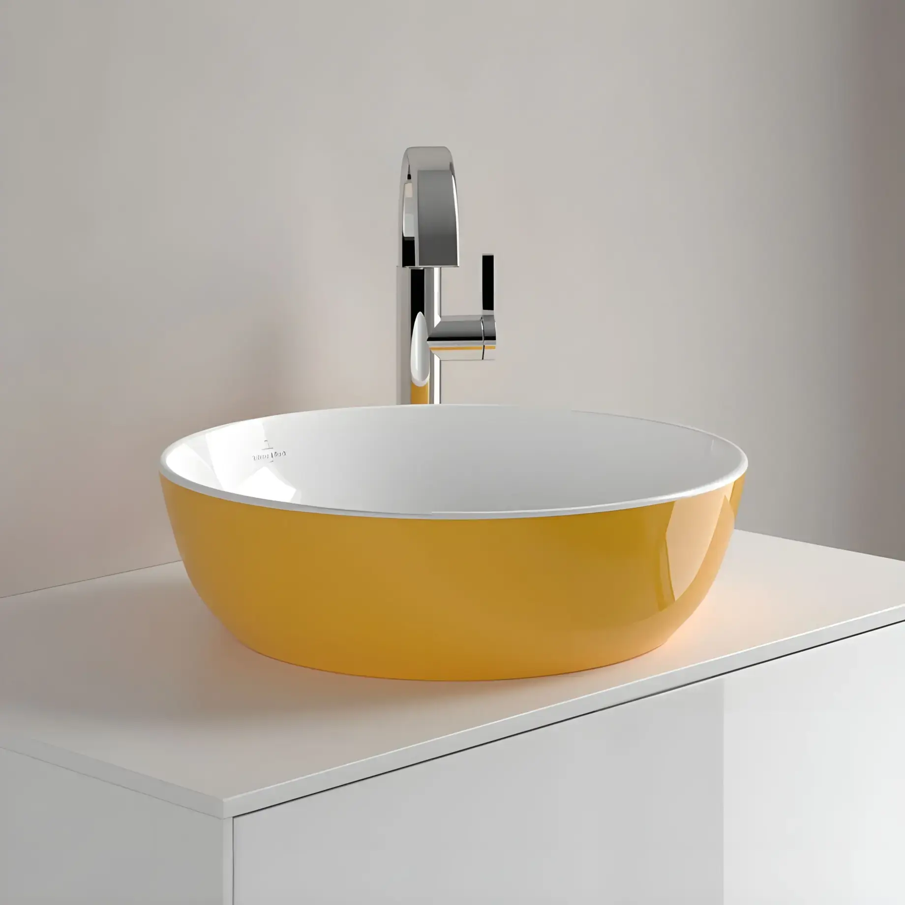 Умивальник Artis Villeroy & Boch 417943BCW9 Indian Summer — вид ззаду