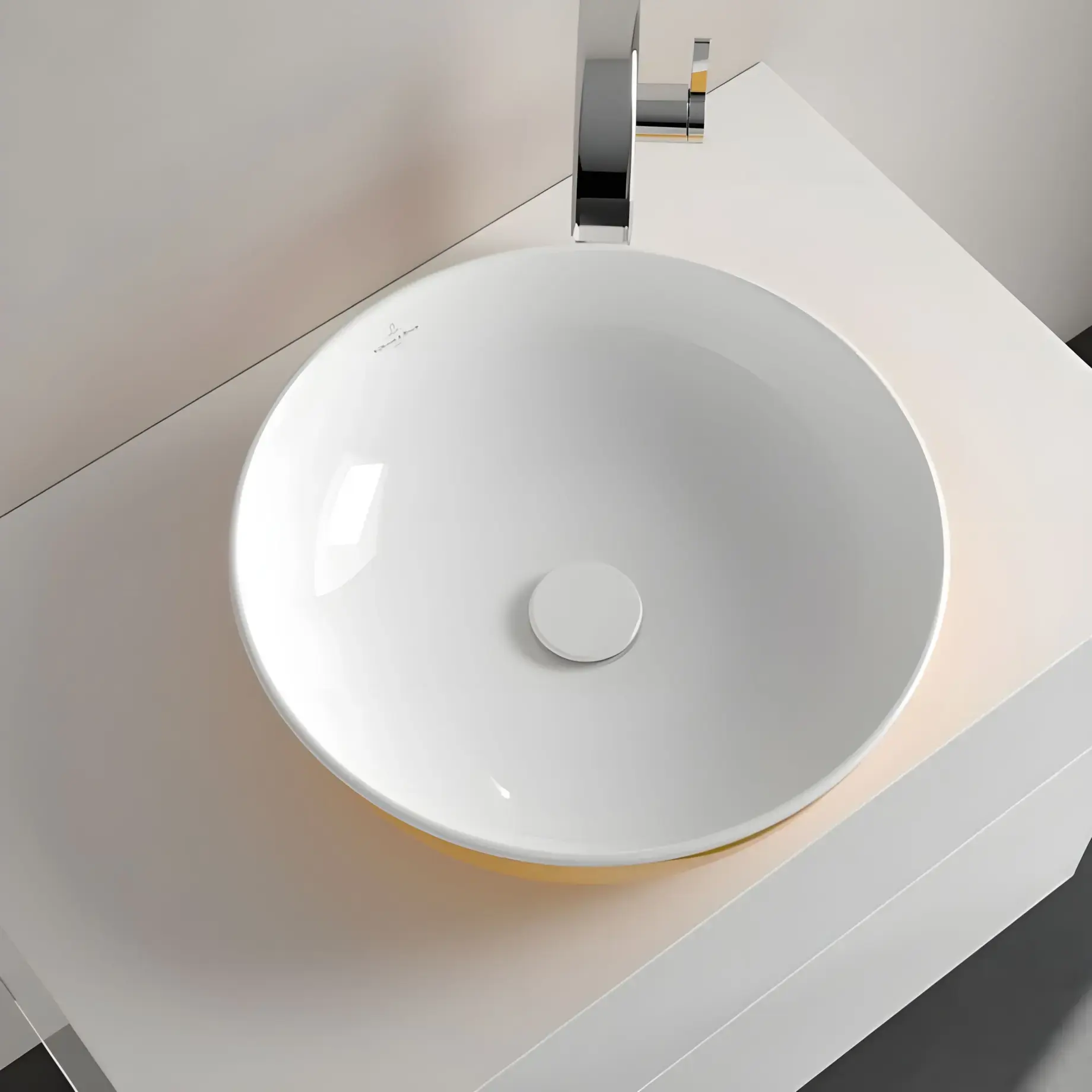 Умивальник Artis Villeroy & Boch 417943BCW9 Indian Summer — вид всередину